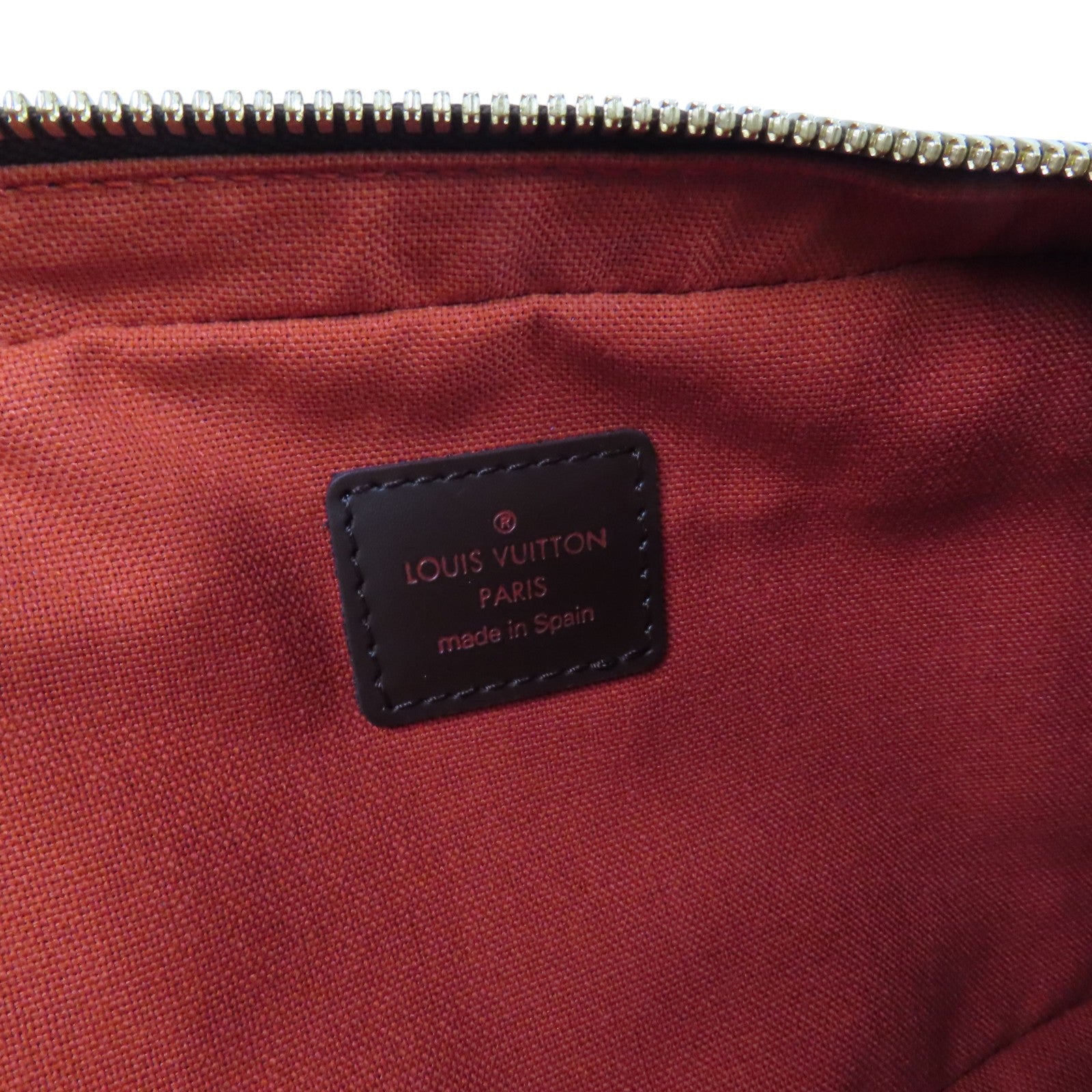 LOUIS VUITTON Damier Ebene Geronimo金扣腰包肩背兩用袋