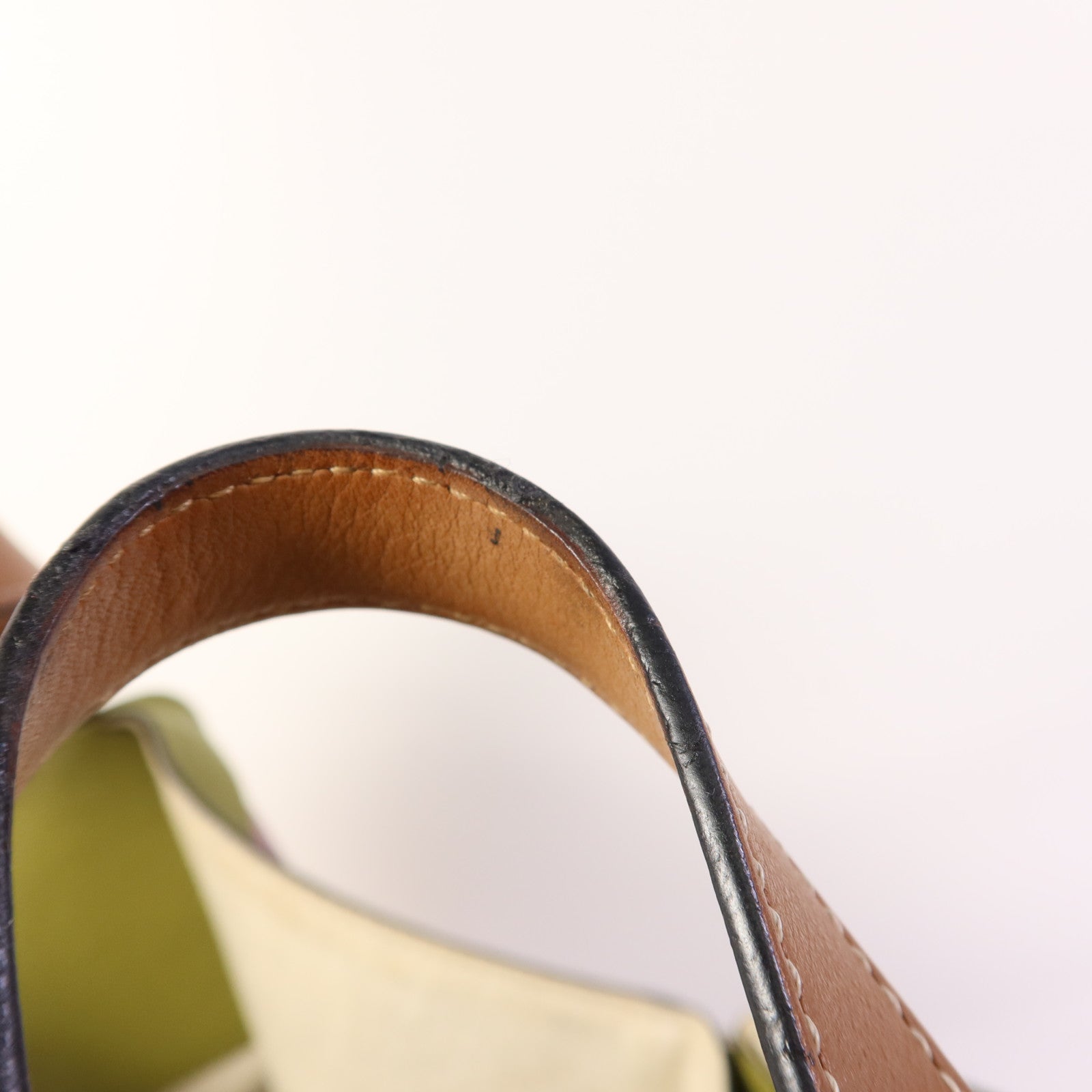 LOEWE 牛皮皮革Hammock Small Bag銀扣手挽袋