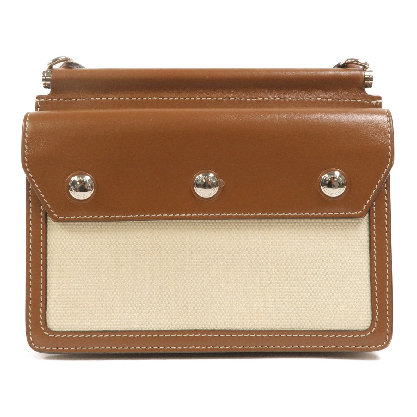 BURBERRY 帆布Shoulder Bag肩背袋