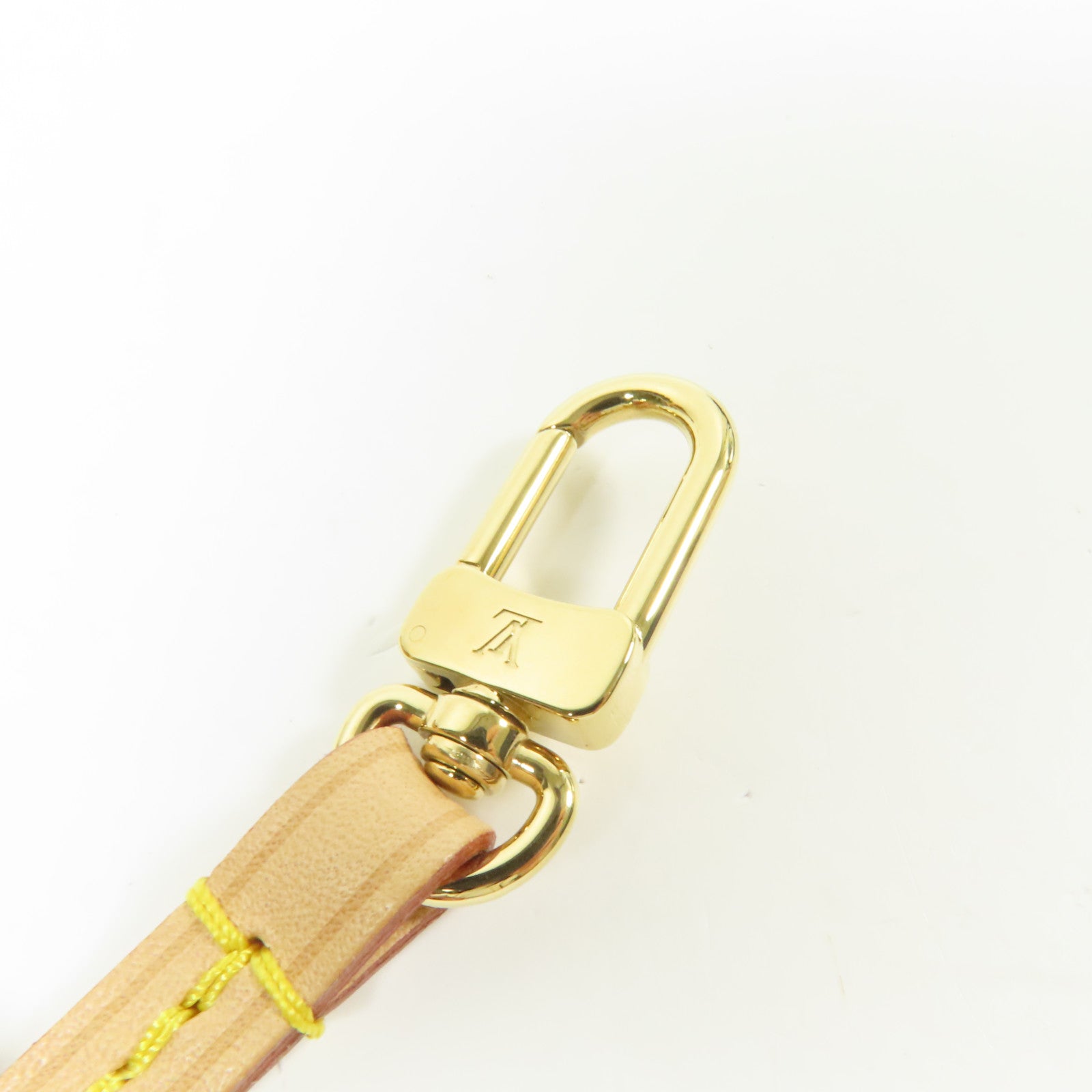 LOUIS VUITTON Monogram Neverfull PM金扣手挽袋棕色