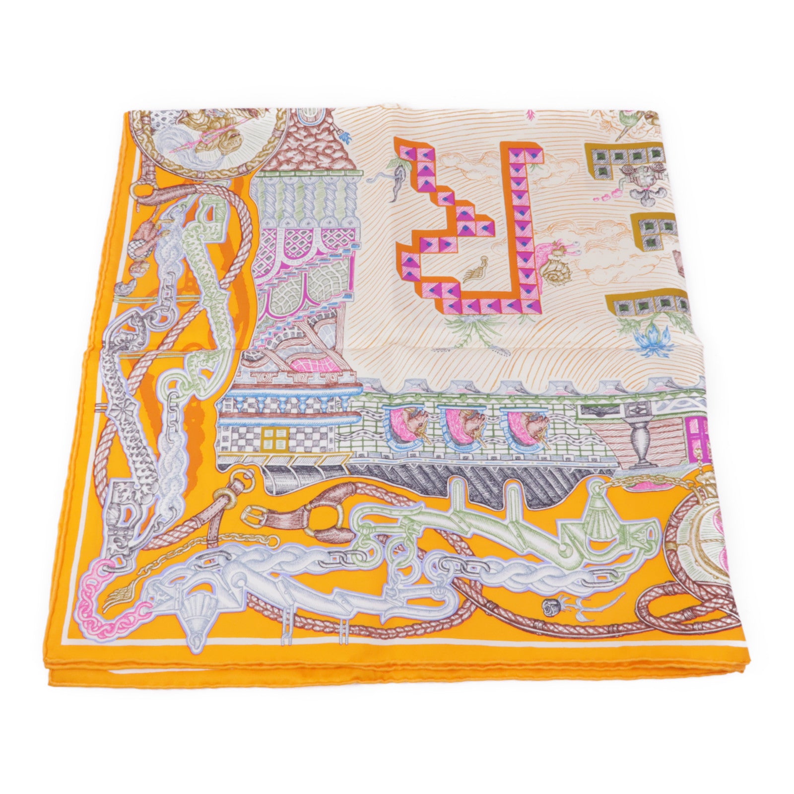 HERMES 絲質Scarf絲巾