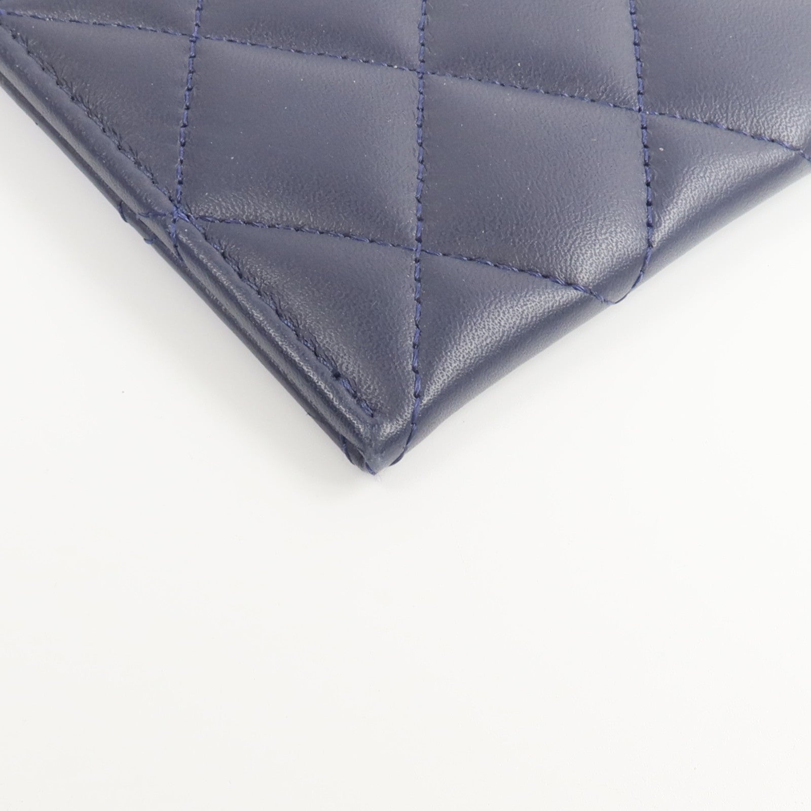 CHANEL 羊皮皮革Boy Zipper Long Wallet長錢包