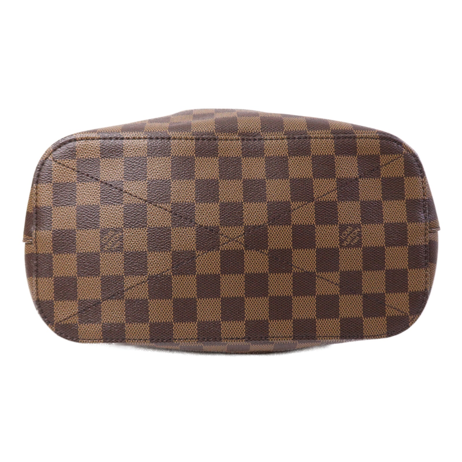 LOUIS VUITTON 【激減優惠】Damier Ebene Siena MM金扣肩背袋