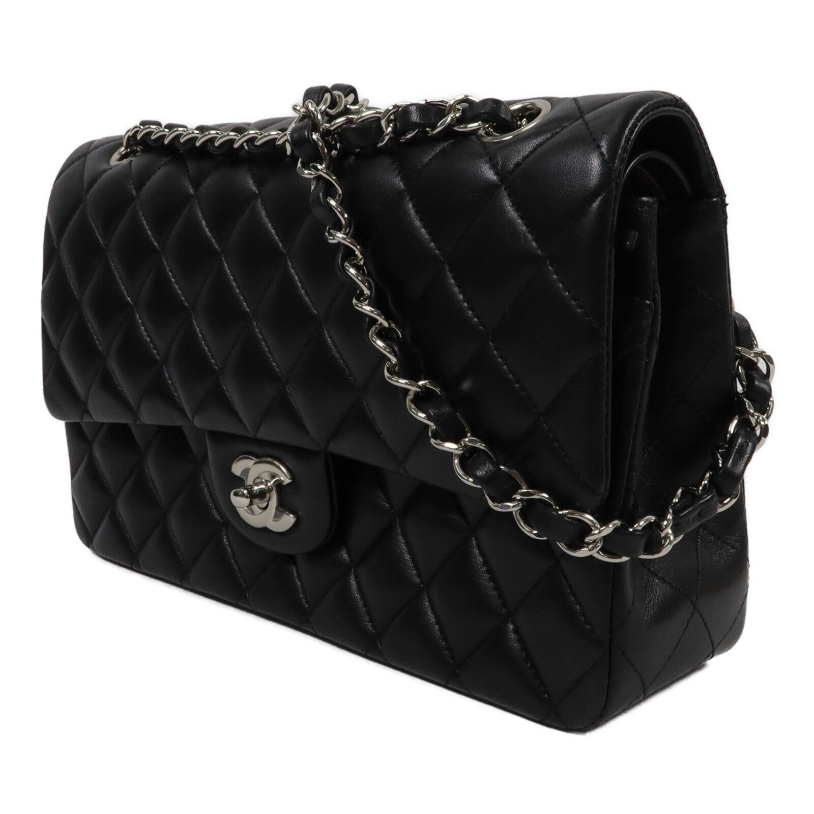 CHANEL 羊皮皮革Classic 25鏈帶肩背袋