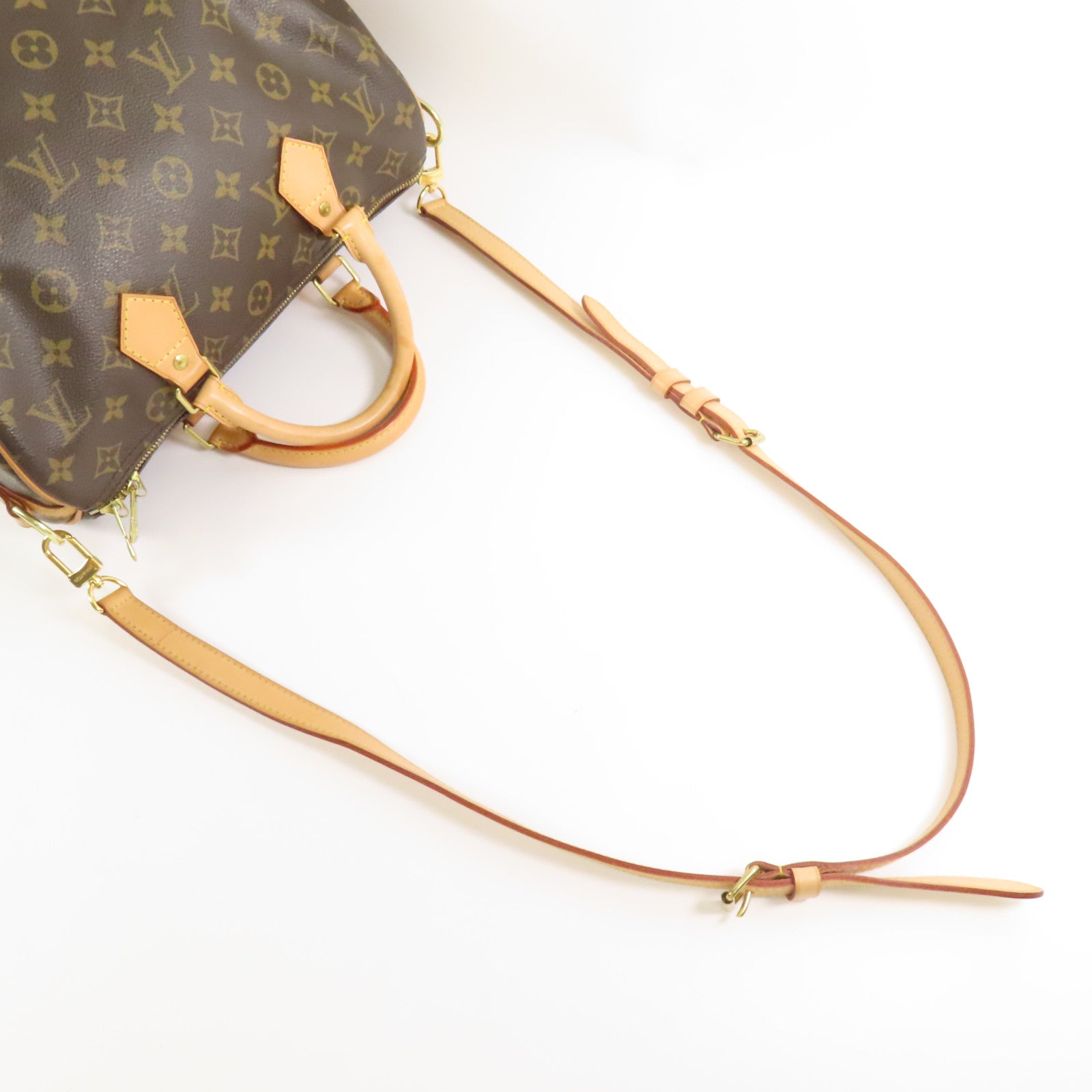 LOUIS VUITTON 【激減優惠】Monogram Speedy Bandouliere 30金扣手挽肩背兩用袋