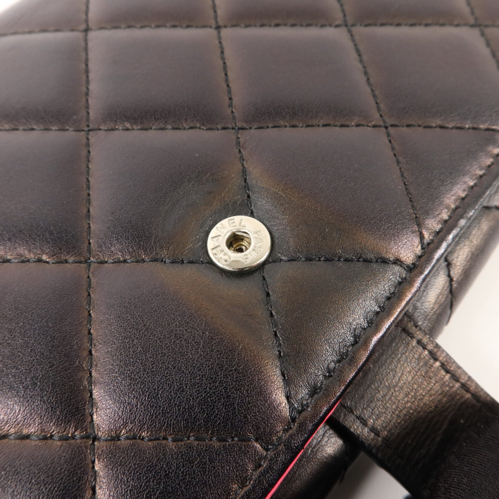 CHANEL 牛皮皮革Cambon Long Wallet長錢包