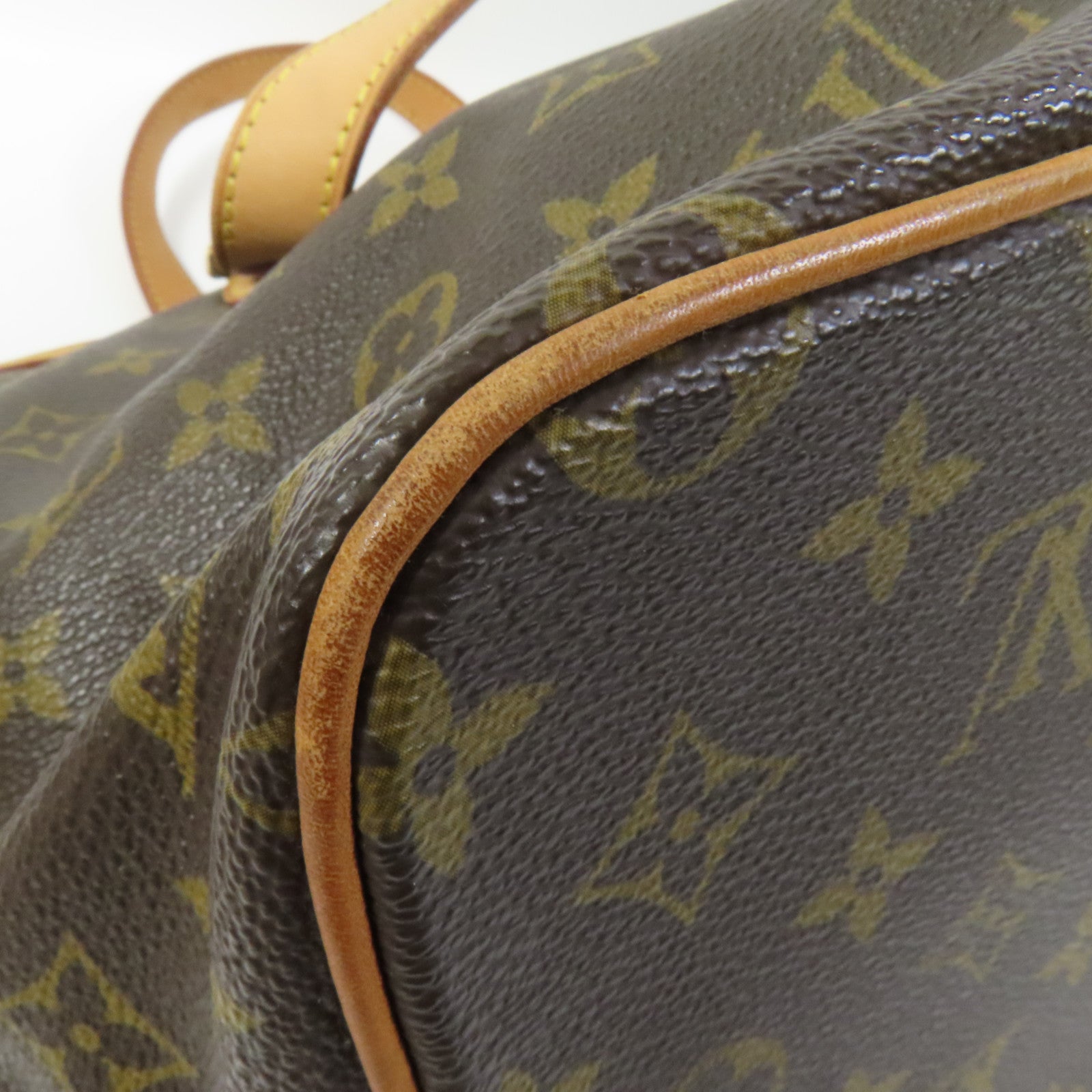 LOUIS VUITTON Monogram Palermo PM金扣手挽肩背兩用袋棕色