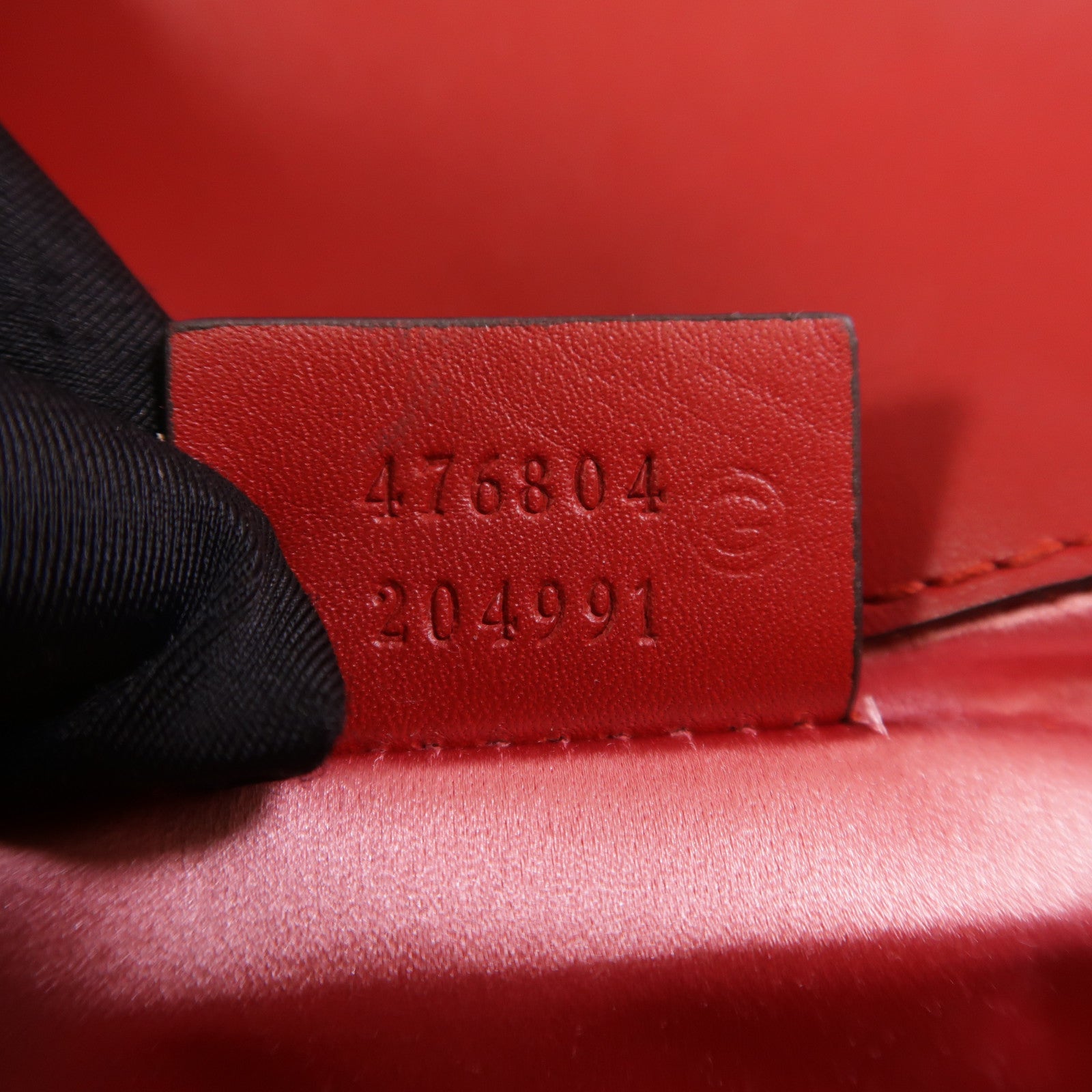 GUCCI 牛皮皮革Pearl Tiger Broadway手挽袋