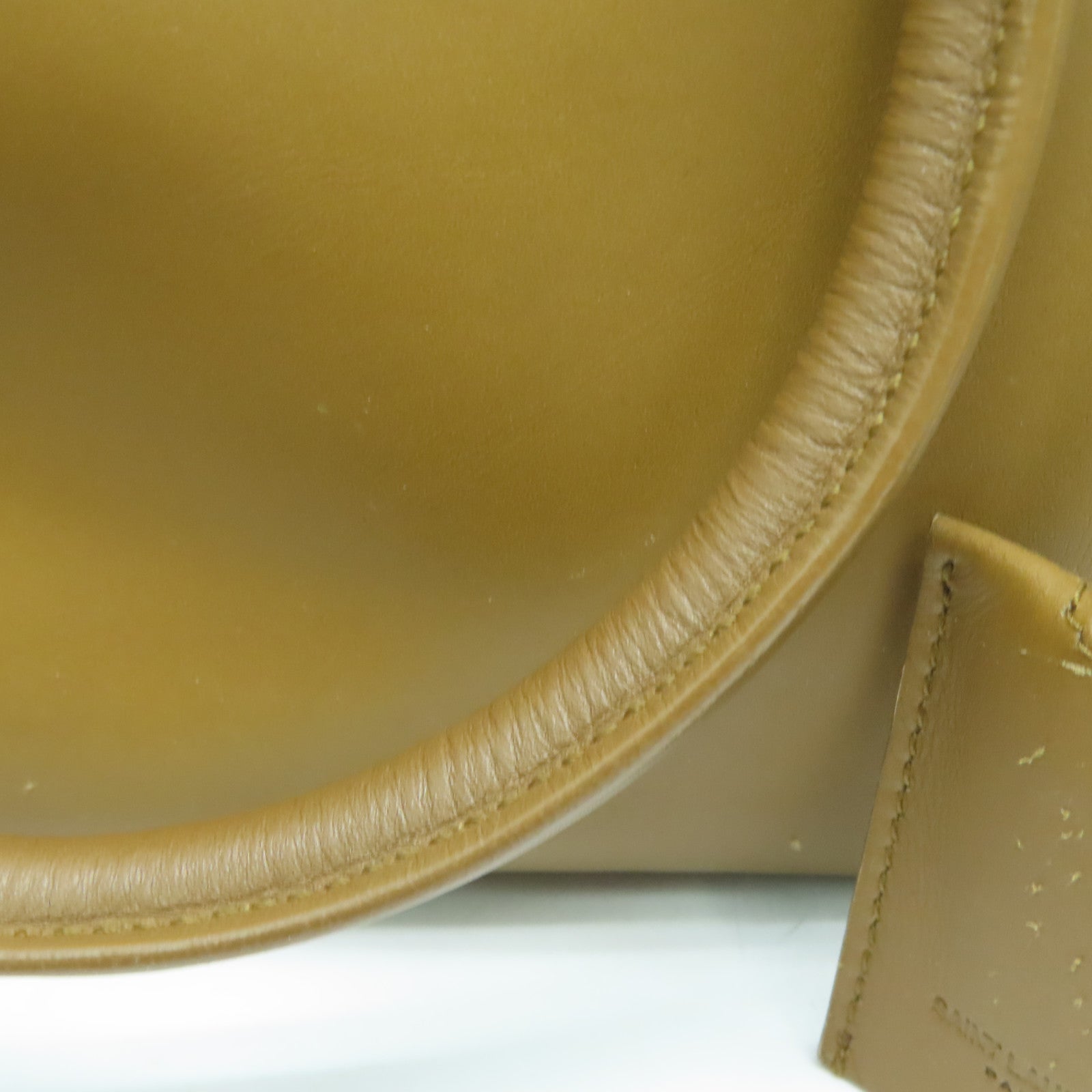 SAINT LAURENT 麂皮皮革2way Shoulder金扣手挽肩背两用袋啡色