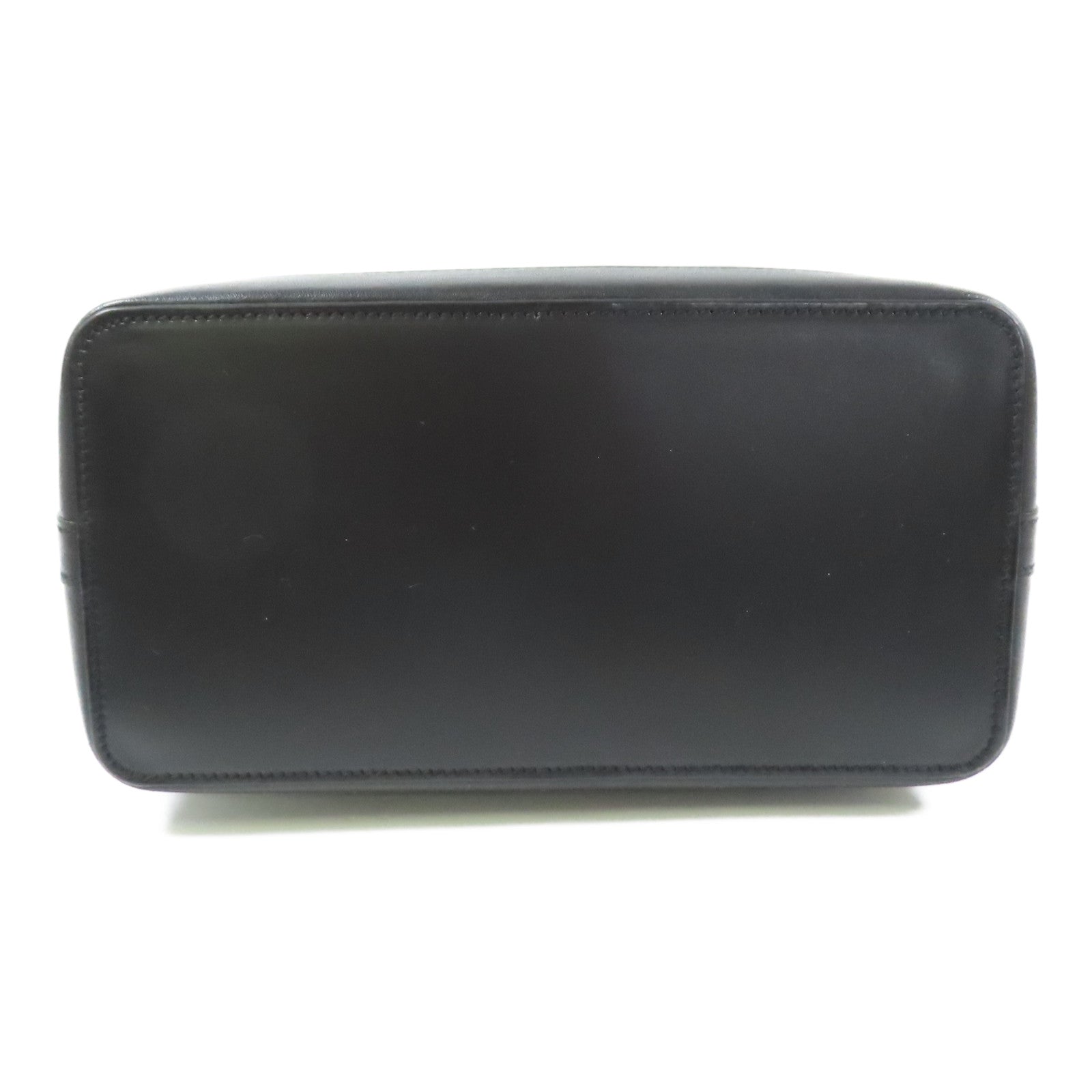 HERMES 帆布Col Roule 25銀扣肩背袋Noir