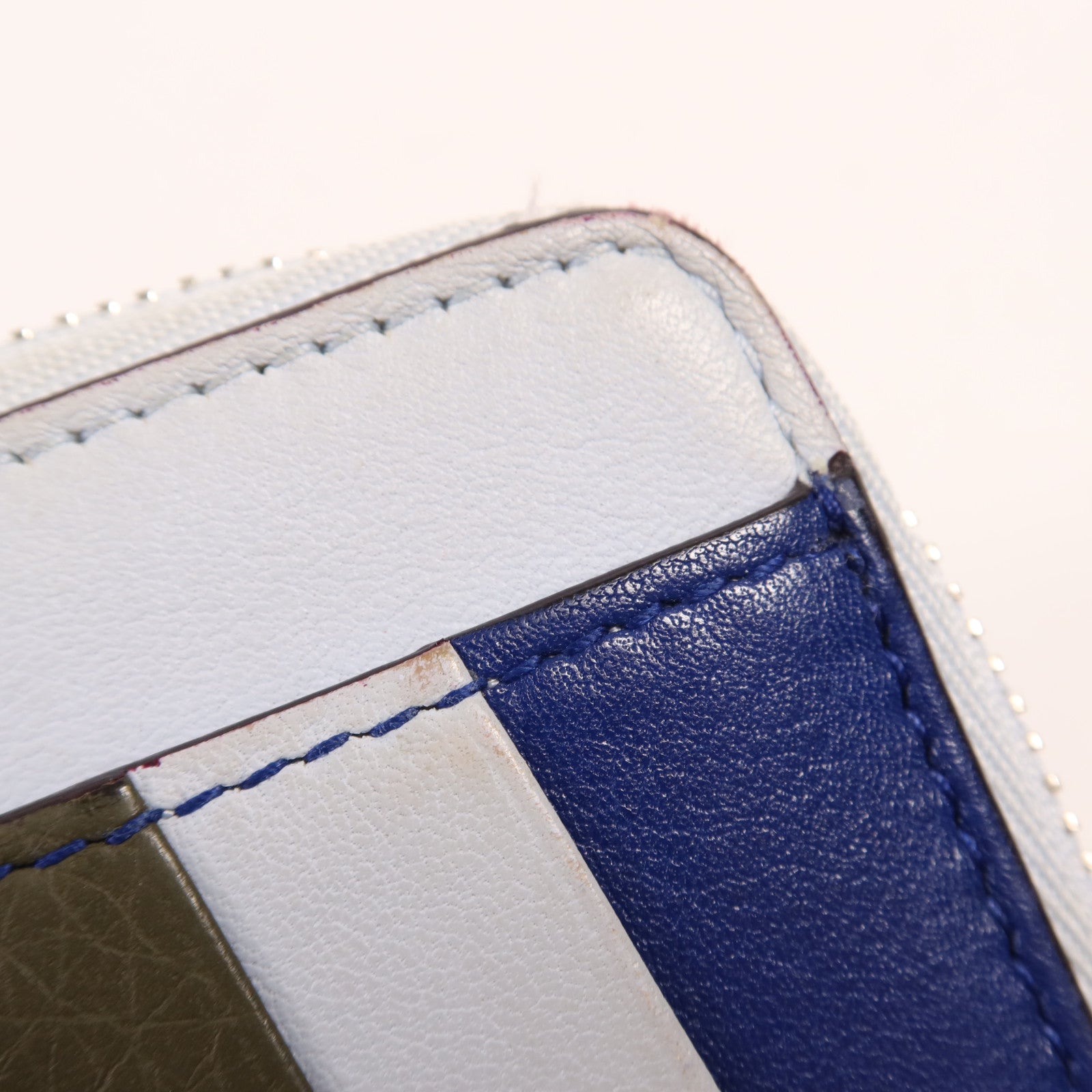 Dior 牛皮皮革Card Case銀扣卡片套