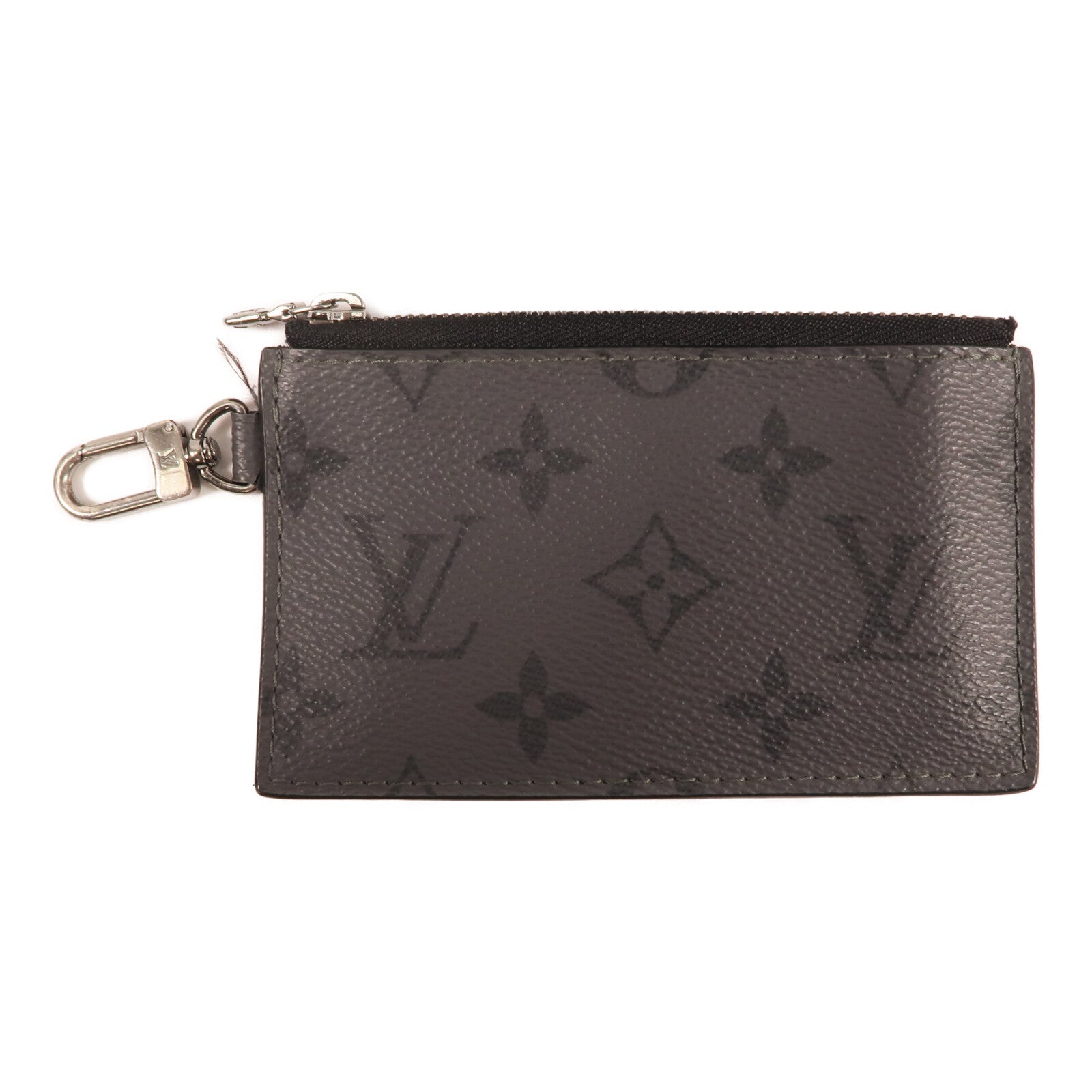 LOUIS VUITTON Monogram Eclipse Gaston銀扣肩背袋
