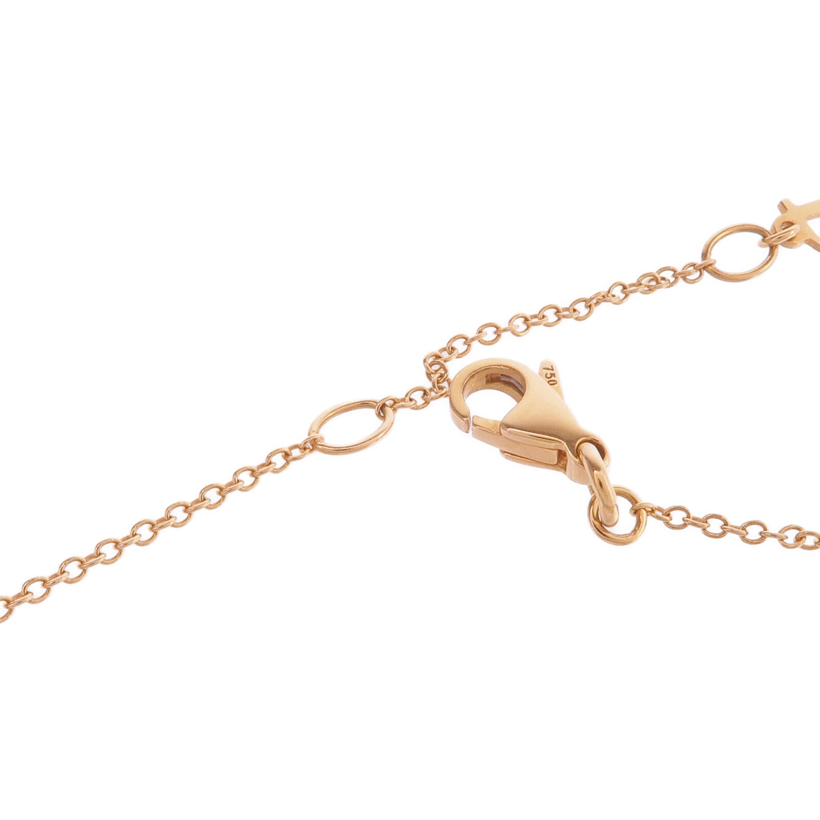 PIAGET 18K玫瑰金Possession Necklace鑽石項鍊