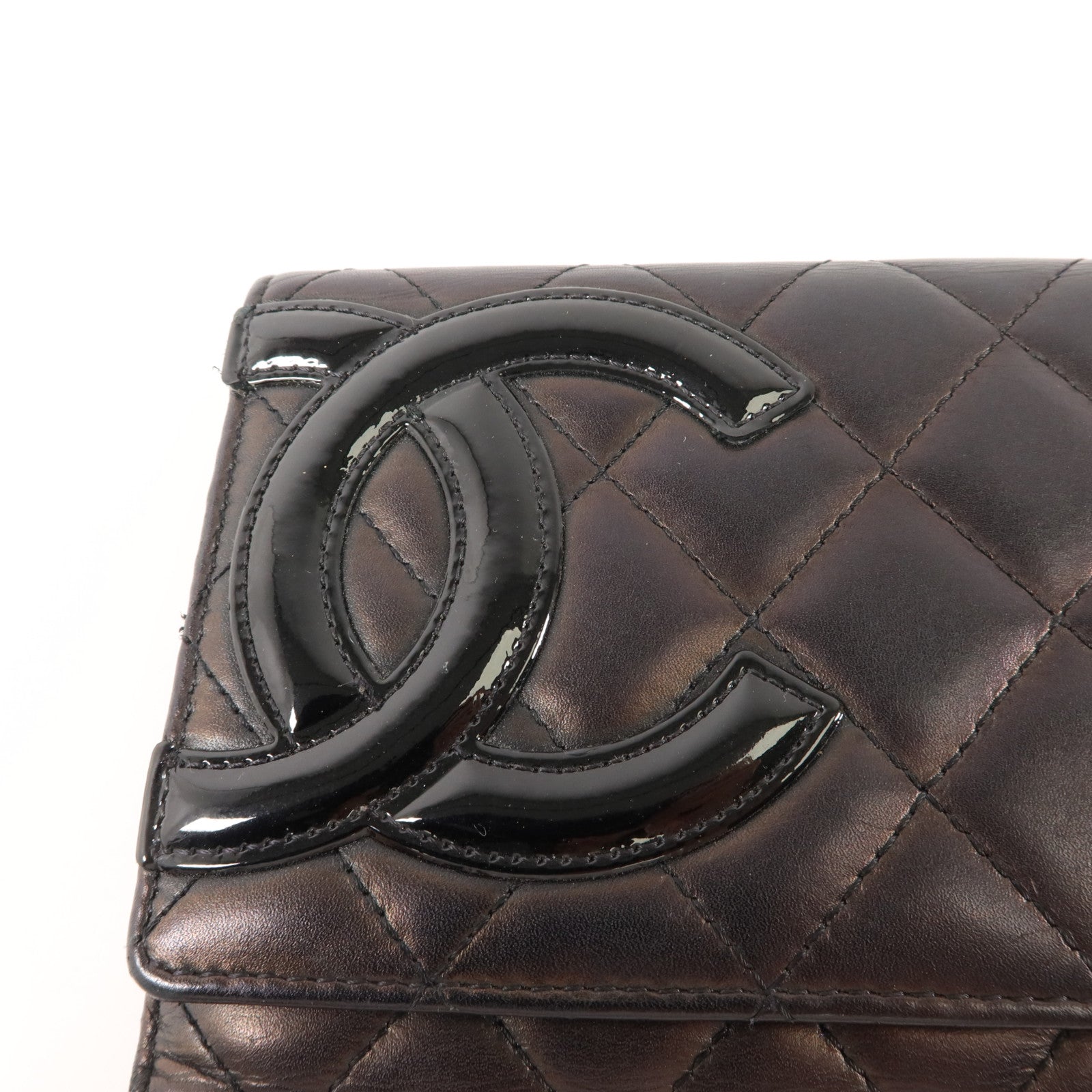 CHANEL 牛皮皮革Cambon Long Wallet長錢包
