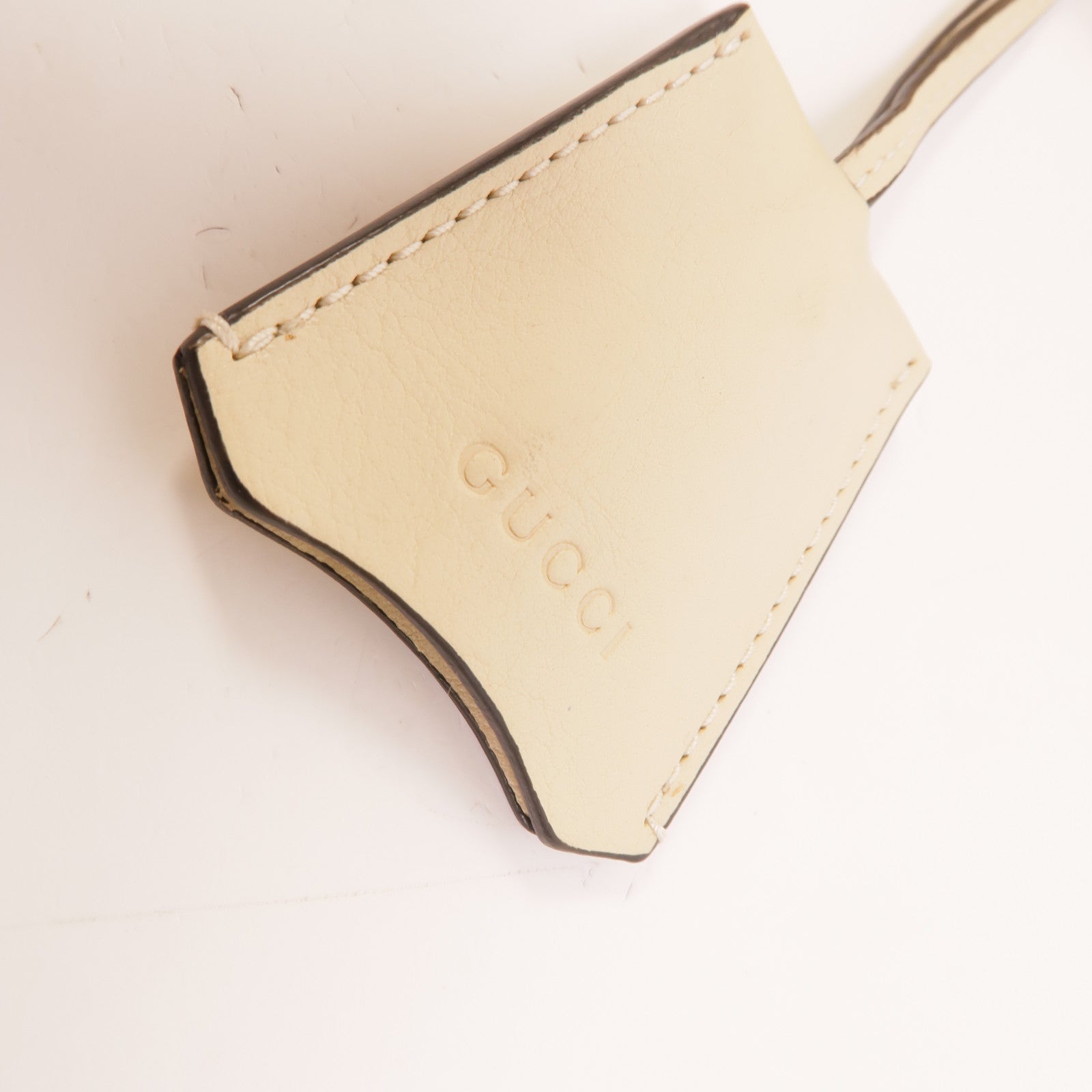 GUCCI 塗層帆布Padlock GG金扣肩背袋