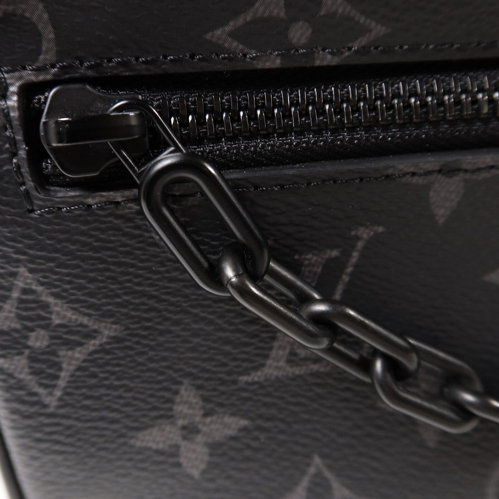 LOUIS VUITTON Monogram Eclipse Mini Soft Trunk肩背袋