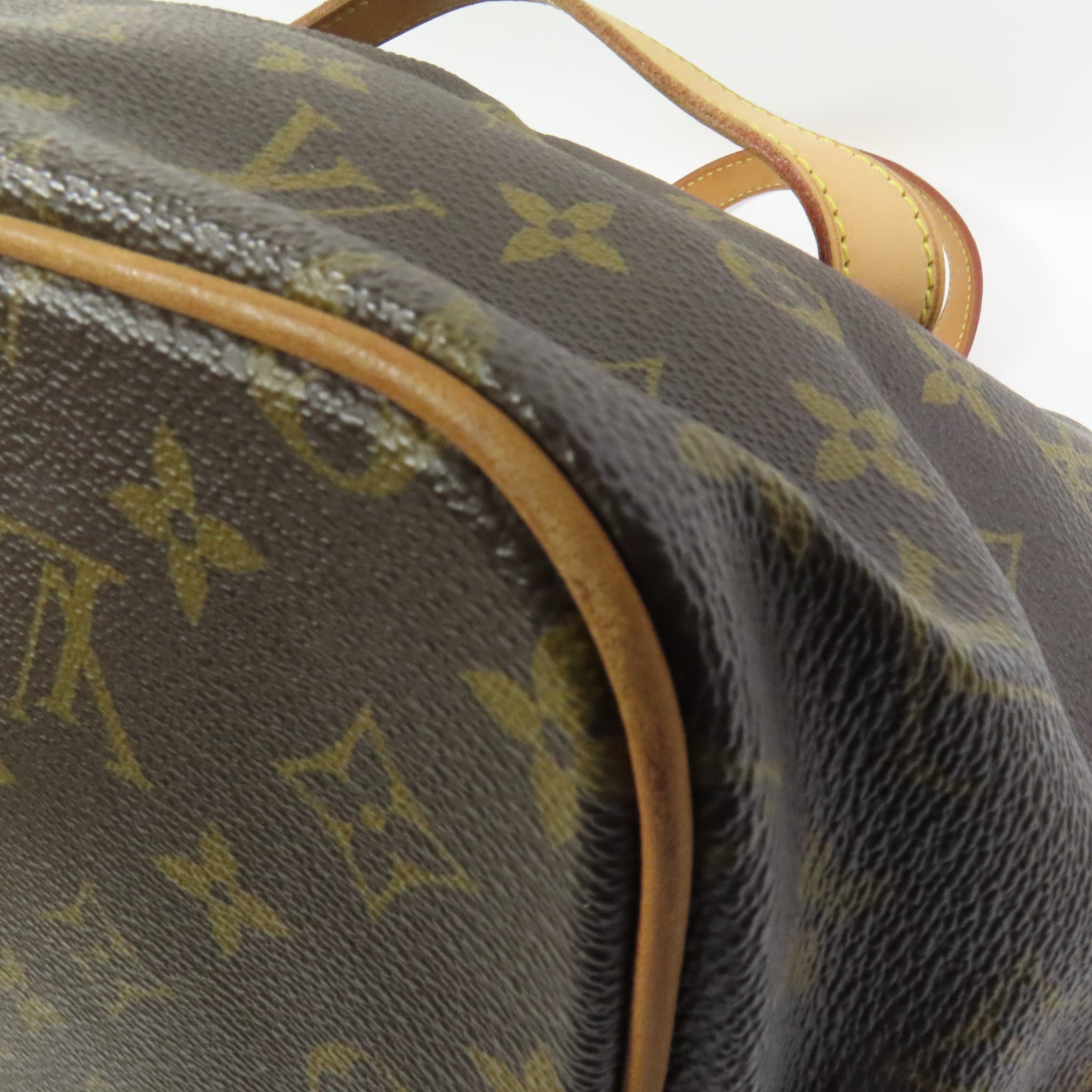 LOUIS VUITTON Monogram Palermo PM金扣手挽肩背兩用袋棕色
