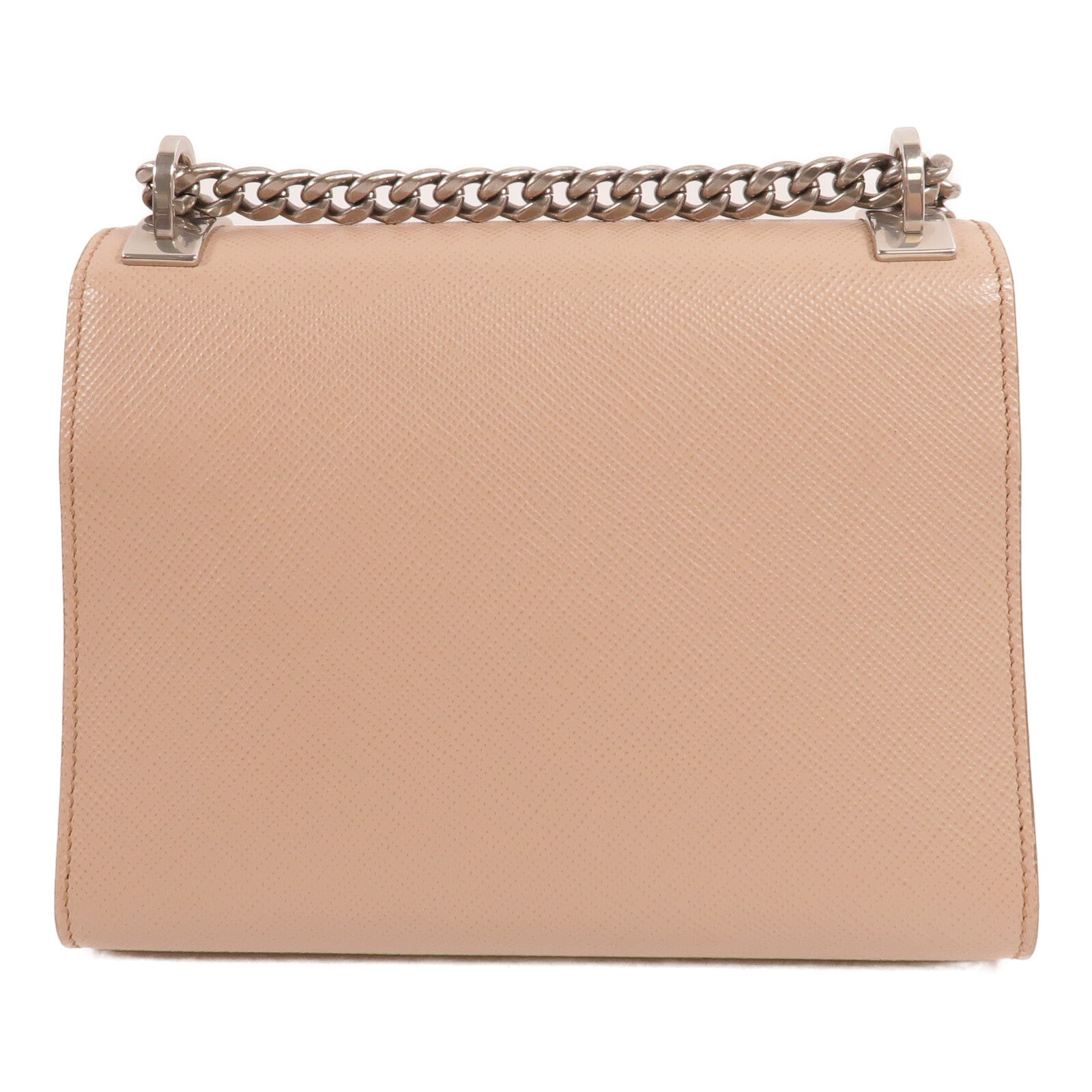 PRADA 牛皮皮革Chain Shoulder肩背袋