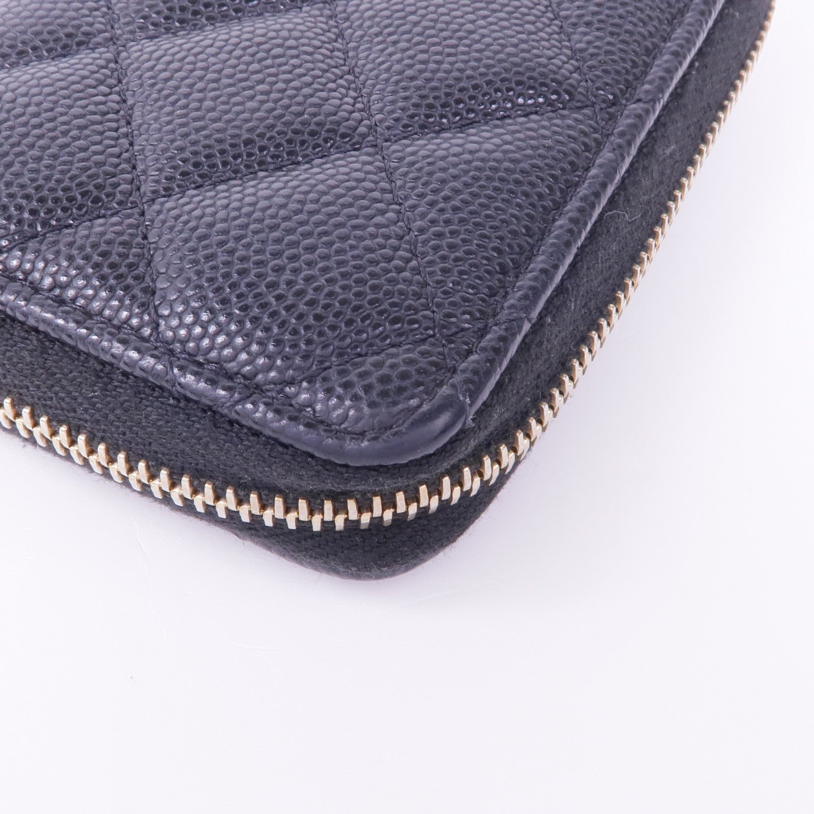 CHANEL 牛皮皮革Card/Coin Case金扣零錢包/卡片套