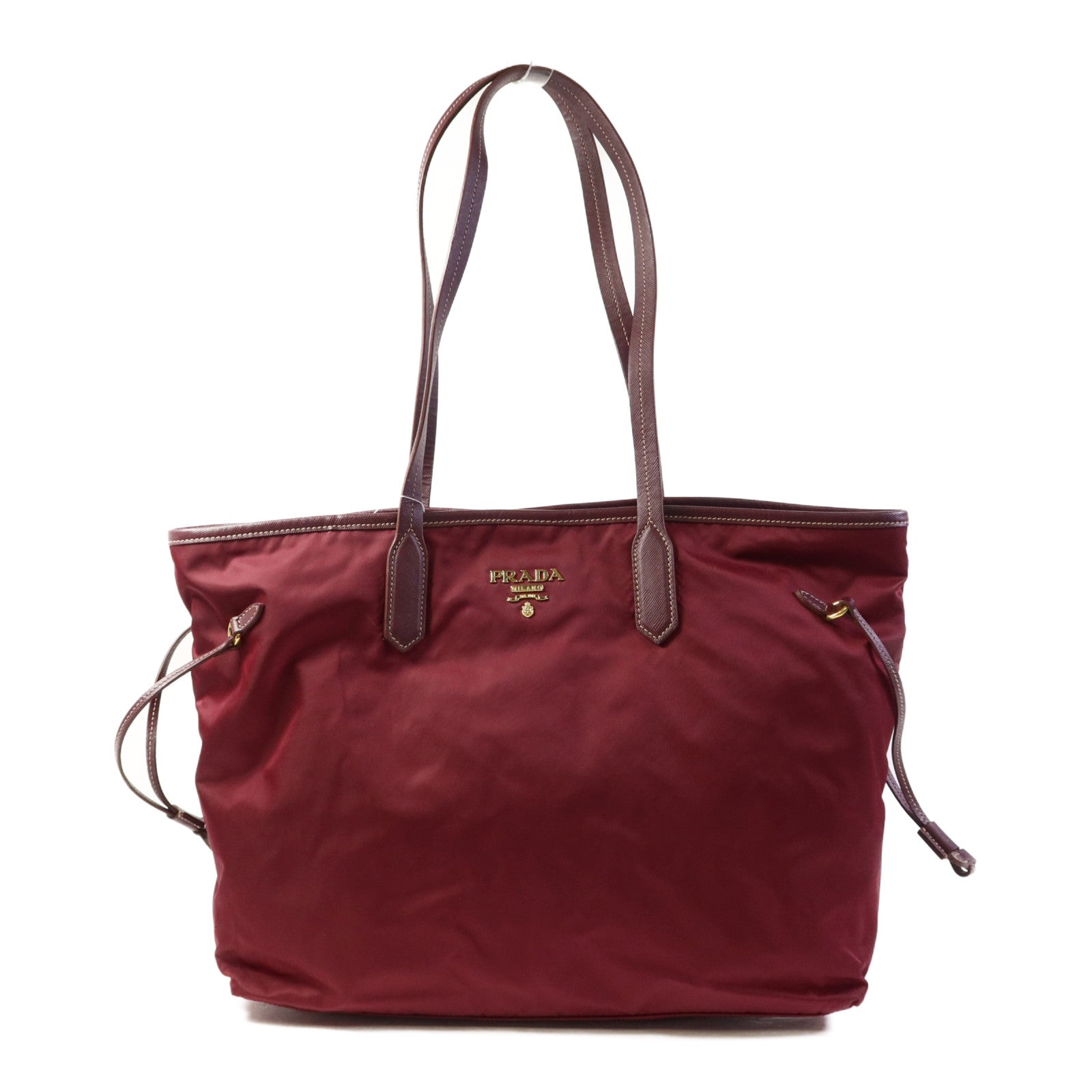 PRADA 尼龍Tote Bag金扣手挽袋