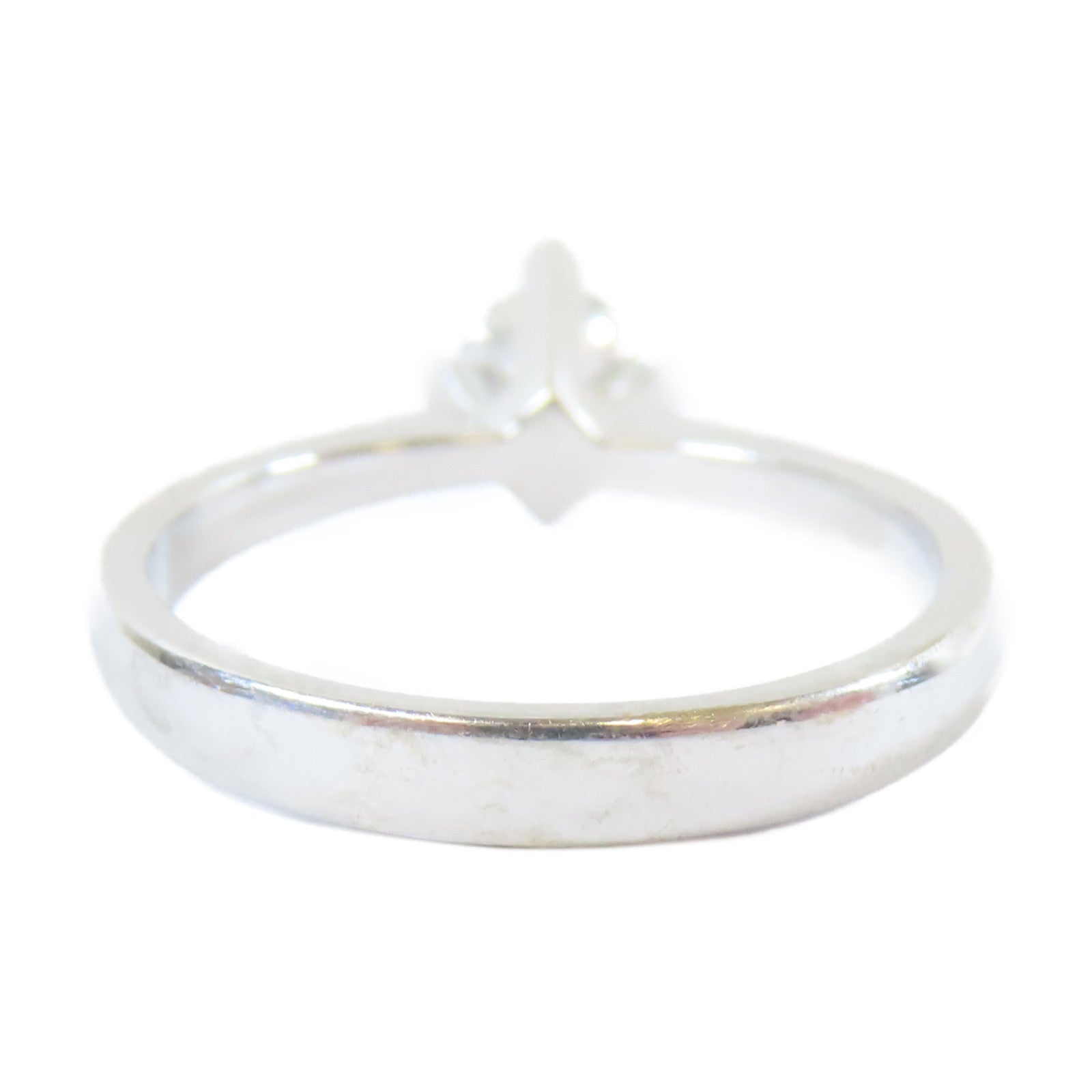 JEWELRY 【激減優惠】18K白金Diamond Ring0.42ct鑽石戒指US#6