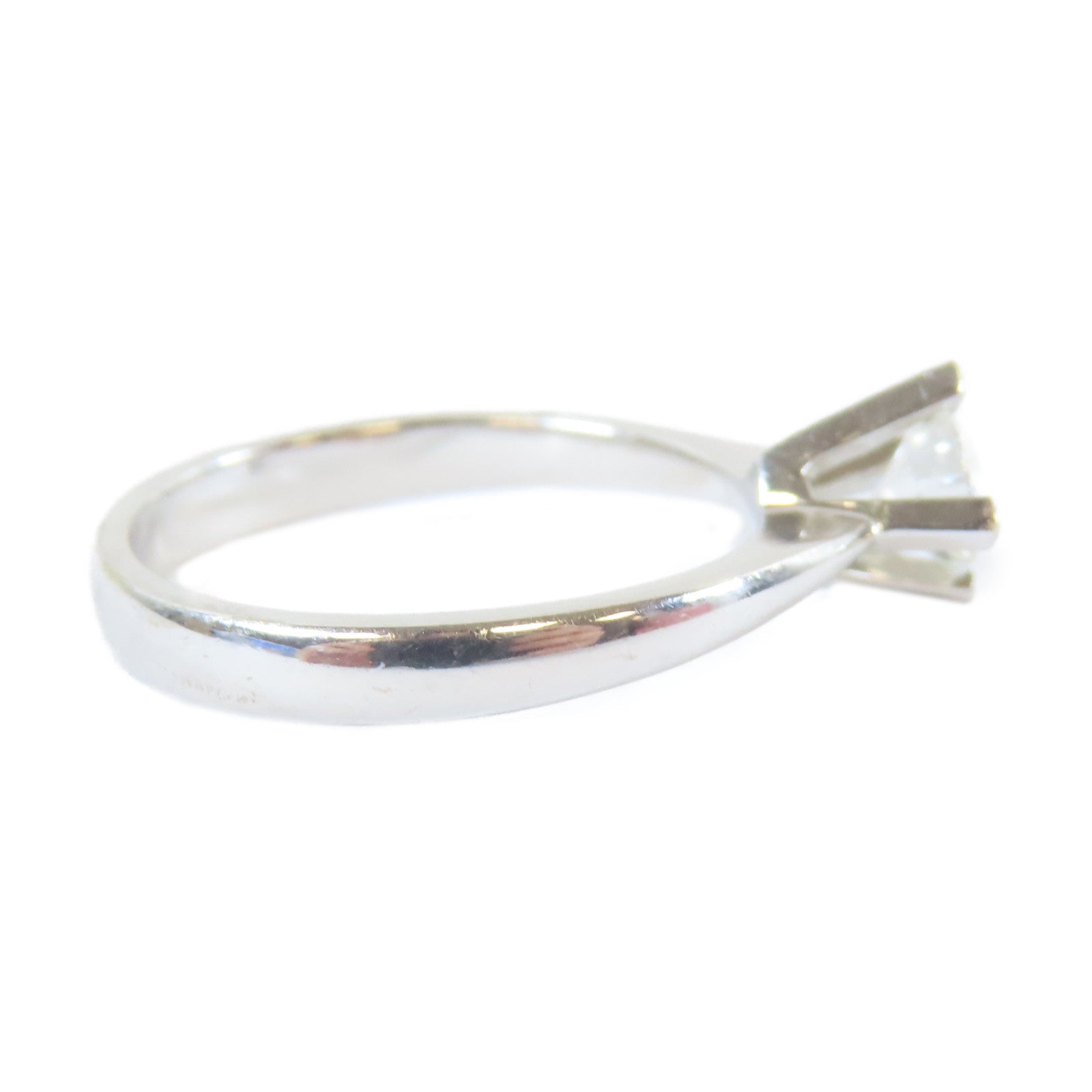 JEWELRY 【激減優惠】18K白金Diamond Ring0.42ct鑽石戒指US#6