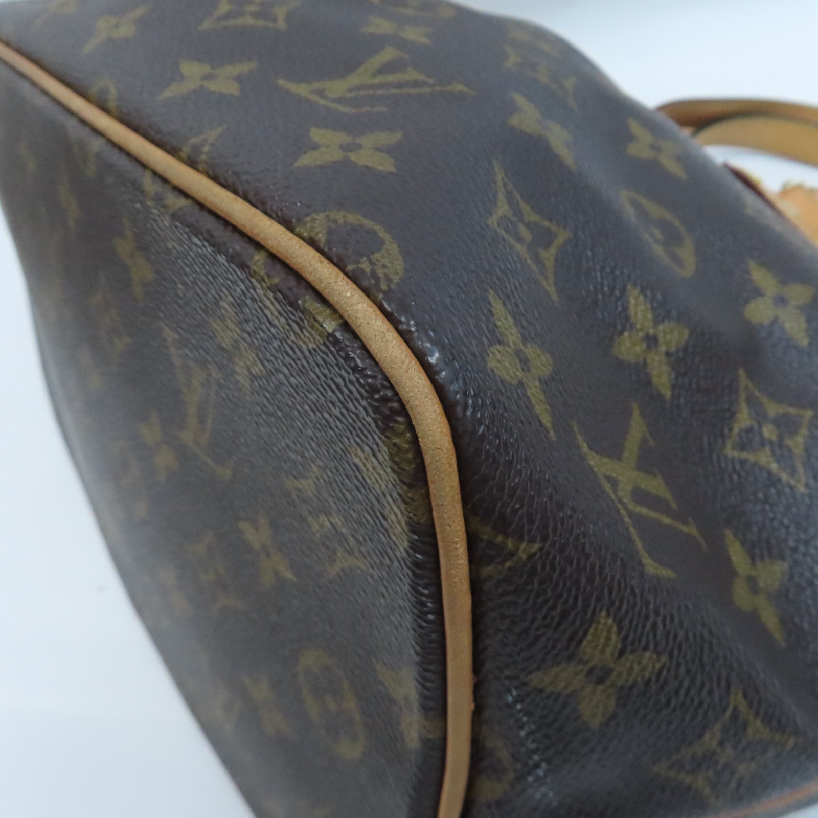 LOUIS VUITTON Monogram Palerma PM金扣手挽肩背兩用袋啡色