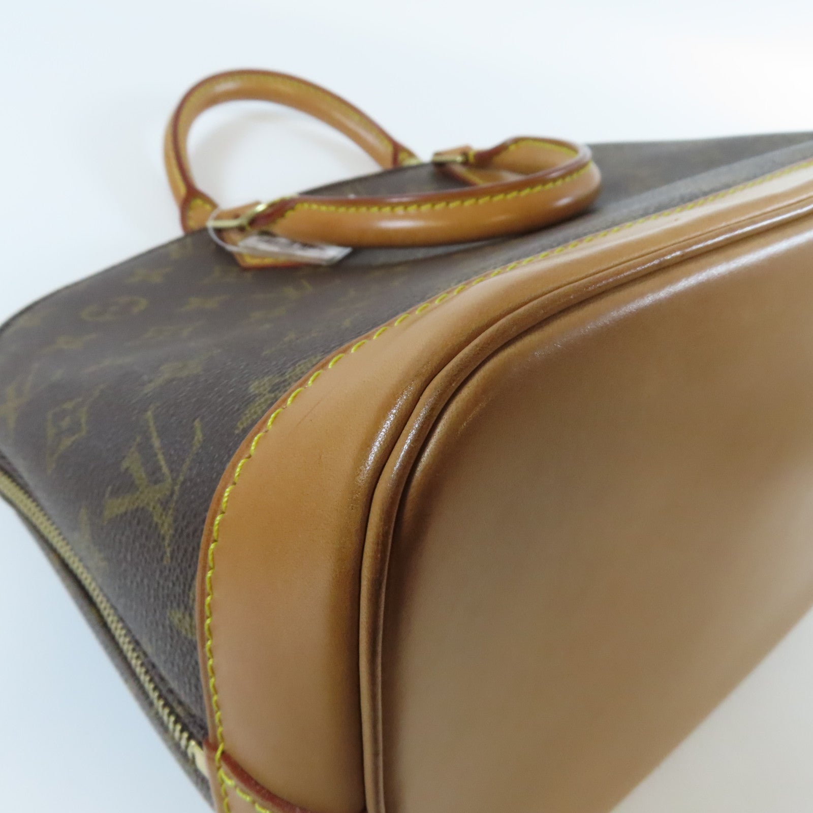 LOUIS VUITTON 【激減優惠】Monogram Alma金扣手挽袋啡色