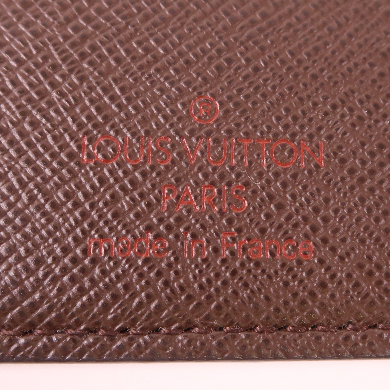 LOUIS VUITTON Damier Portefeuille Brazza金扣長錢包