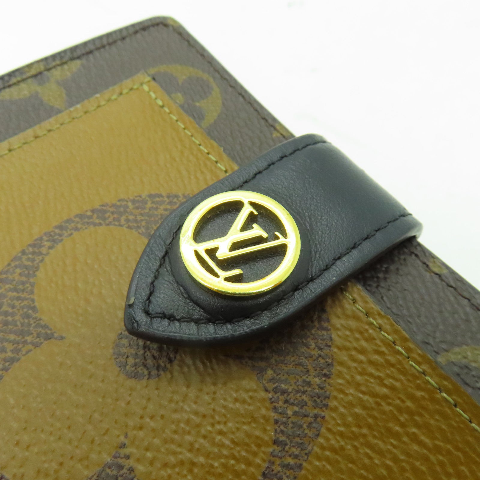 LOUIS VUITTON 【激減優惠】Monogram Juliette Wallet金扣錢包棕色