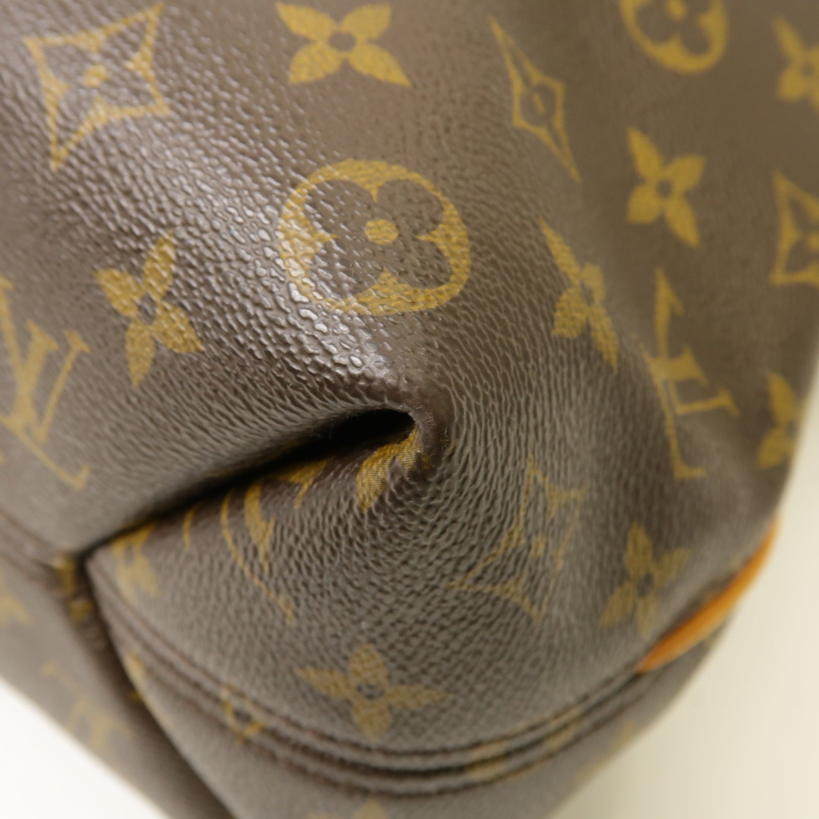 LOUIS VUITTON 【激減優惠】Monogram Sully MM金扣肩背袋啡色