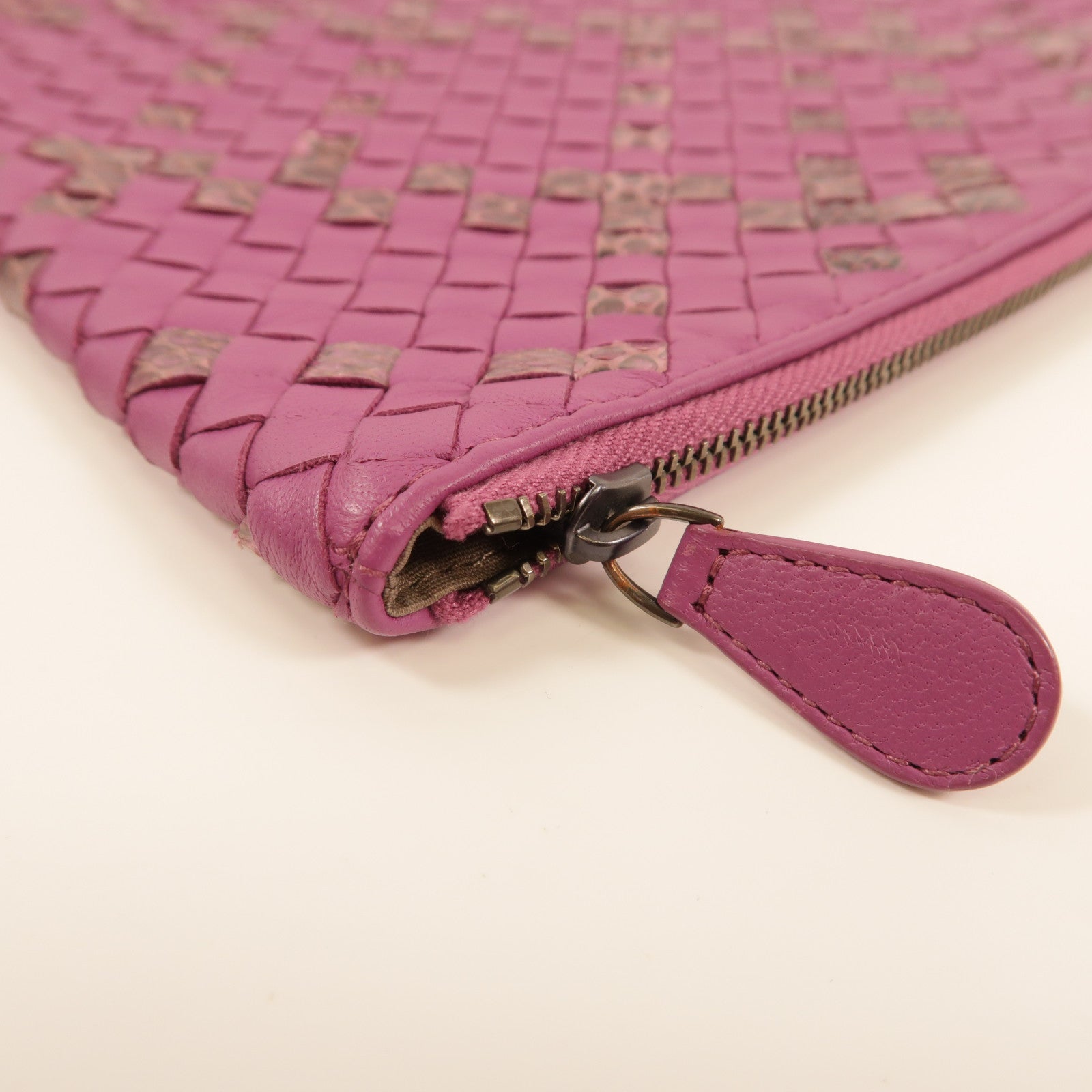 BOTTEGA VENETA 羊皮皮革/蛇皮皮革Clutch Bag手拿包