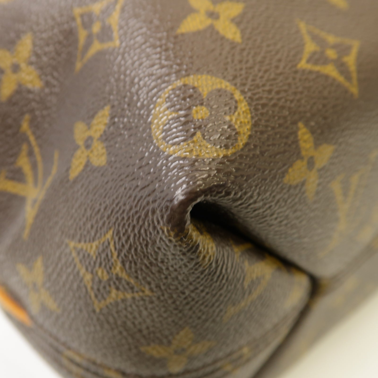 LOUIS VUITTON 【激減優惠】Monogram Sully MM金扣肩背袋啡色
