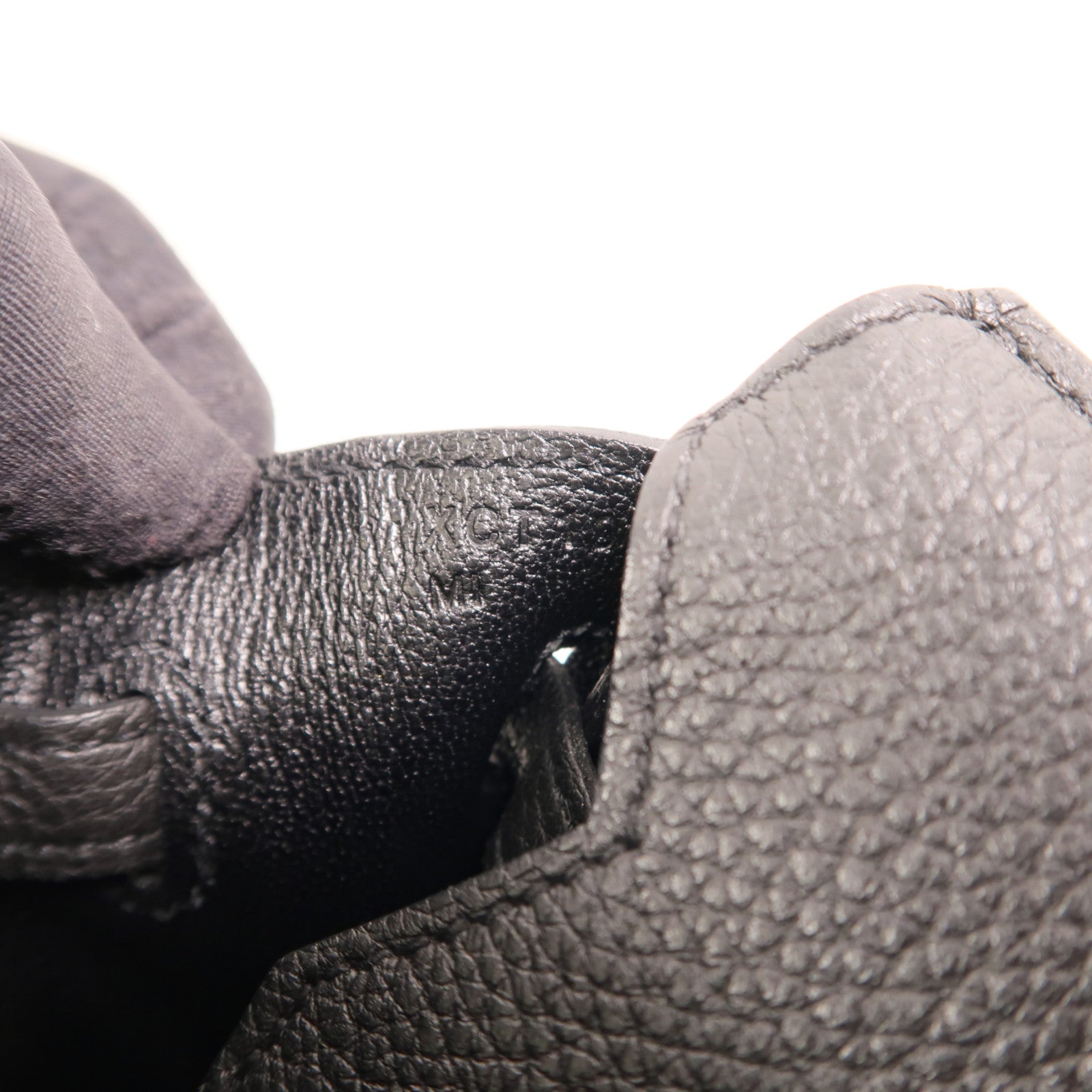 HERMES Togo皮革Birkin 25金扣手挽袋