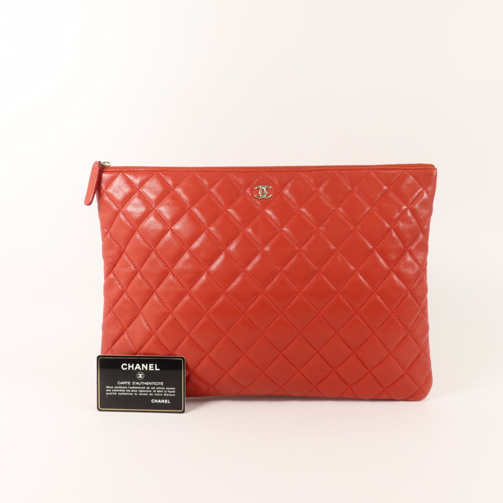 CHANEL 羊皮皮革Clutch手拿包