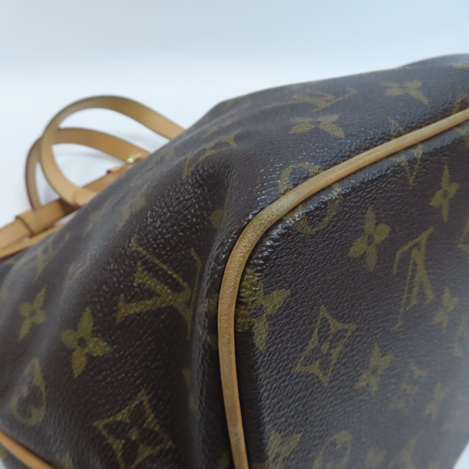 LOUIS VUITTON Monogram Palerma PM金扣手挽肩背兩用袋啡色