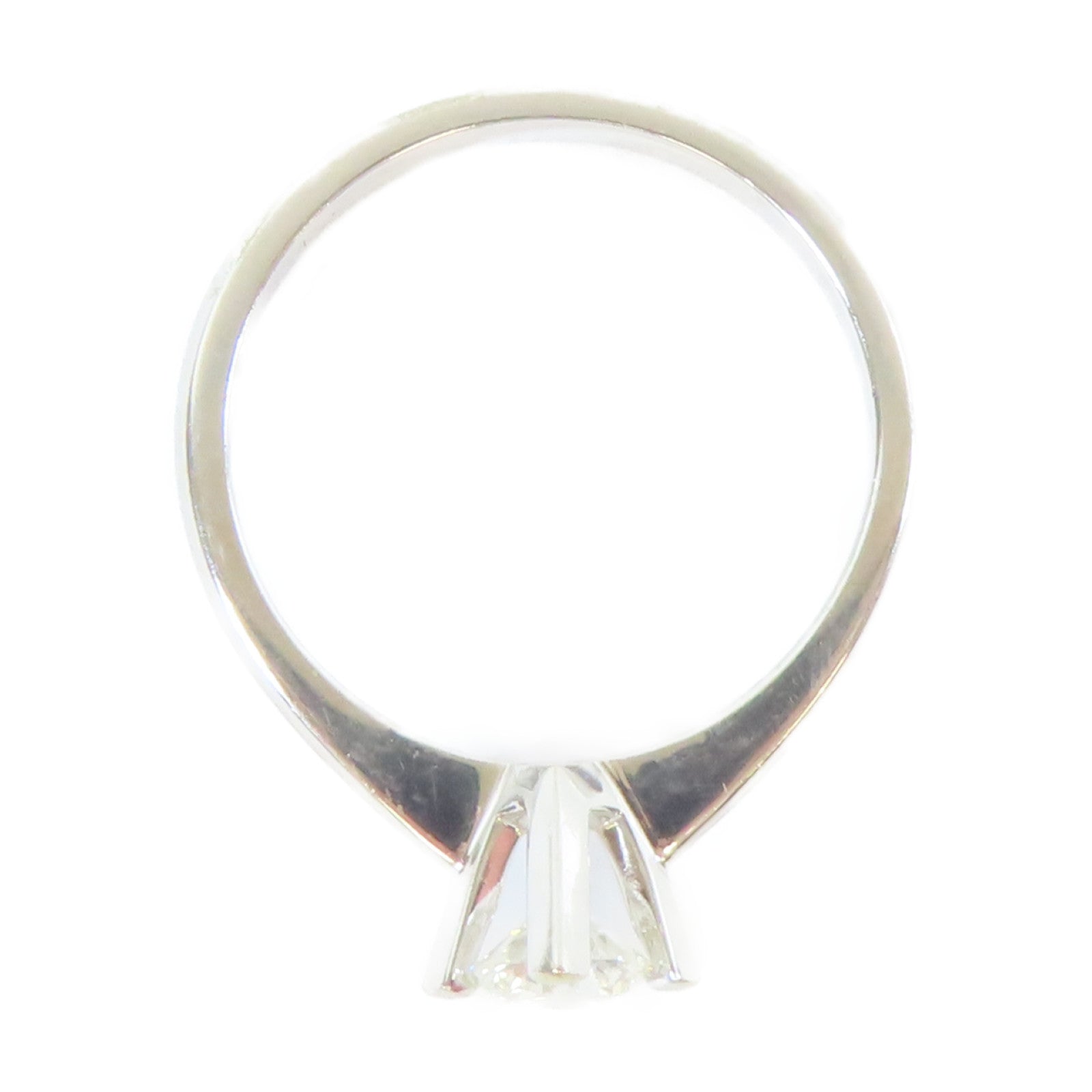JEWELRY 【激減優惠】18K白金Diamond Ring0.42ct鑽石戒指US#6