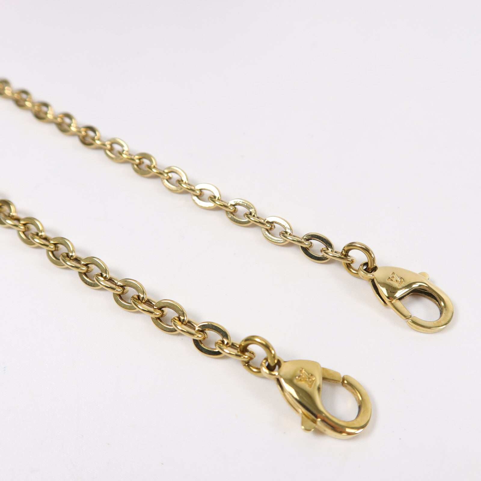 LOUIS VUITTON Monogram Flore Chain Wallet鏈帶肩背袋