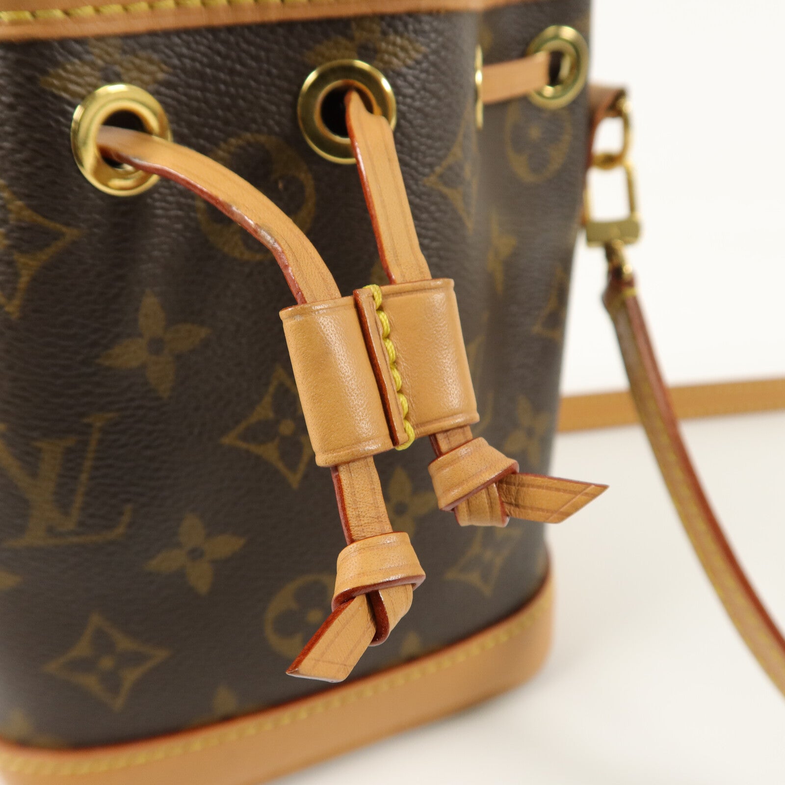 LOUIS VUITTON Monogram Nano Noe手挽肩背兩用袋