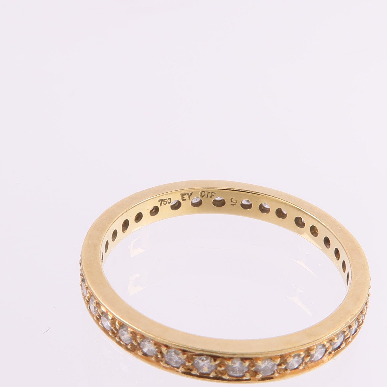 JEWELRY 18K黃金/白金/玫瑰金Ring Set Of 3鑽石戒指