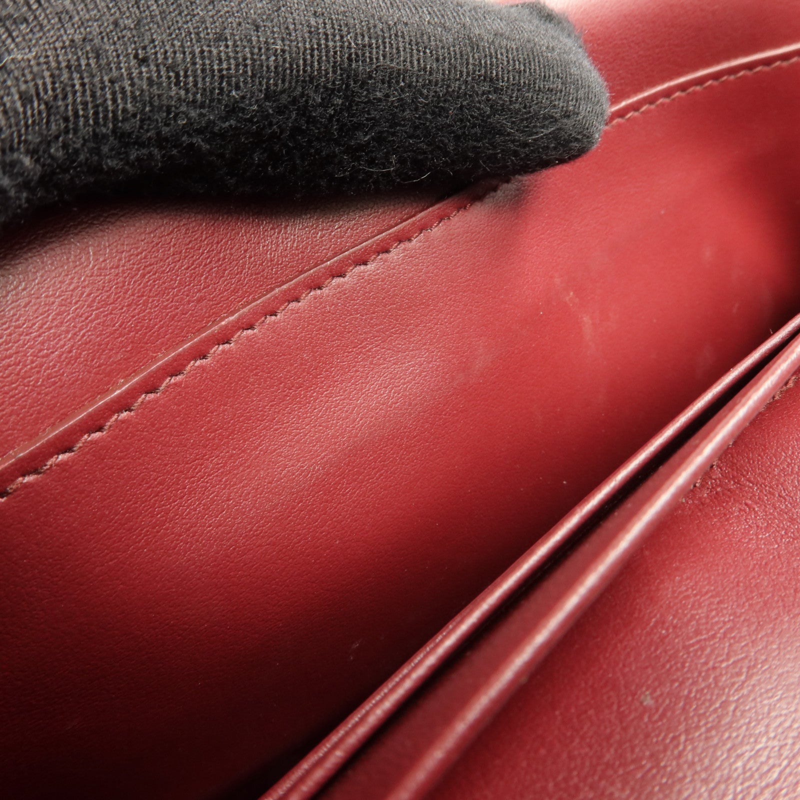 PRADA 牛皮皮革Zipper Long Wallet金扣長錢包