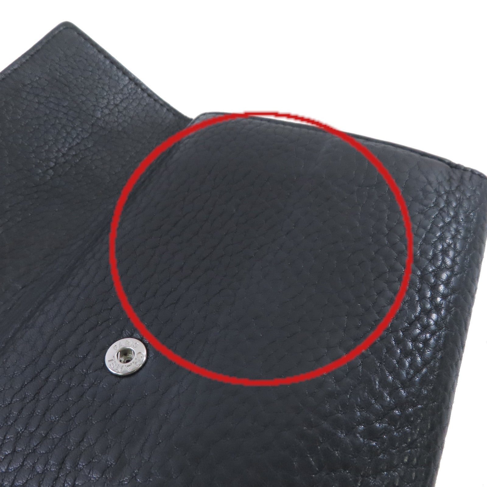 CHANEL Caviar皮革Long Wallet銀扣長錢包黑色