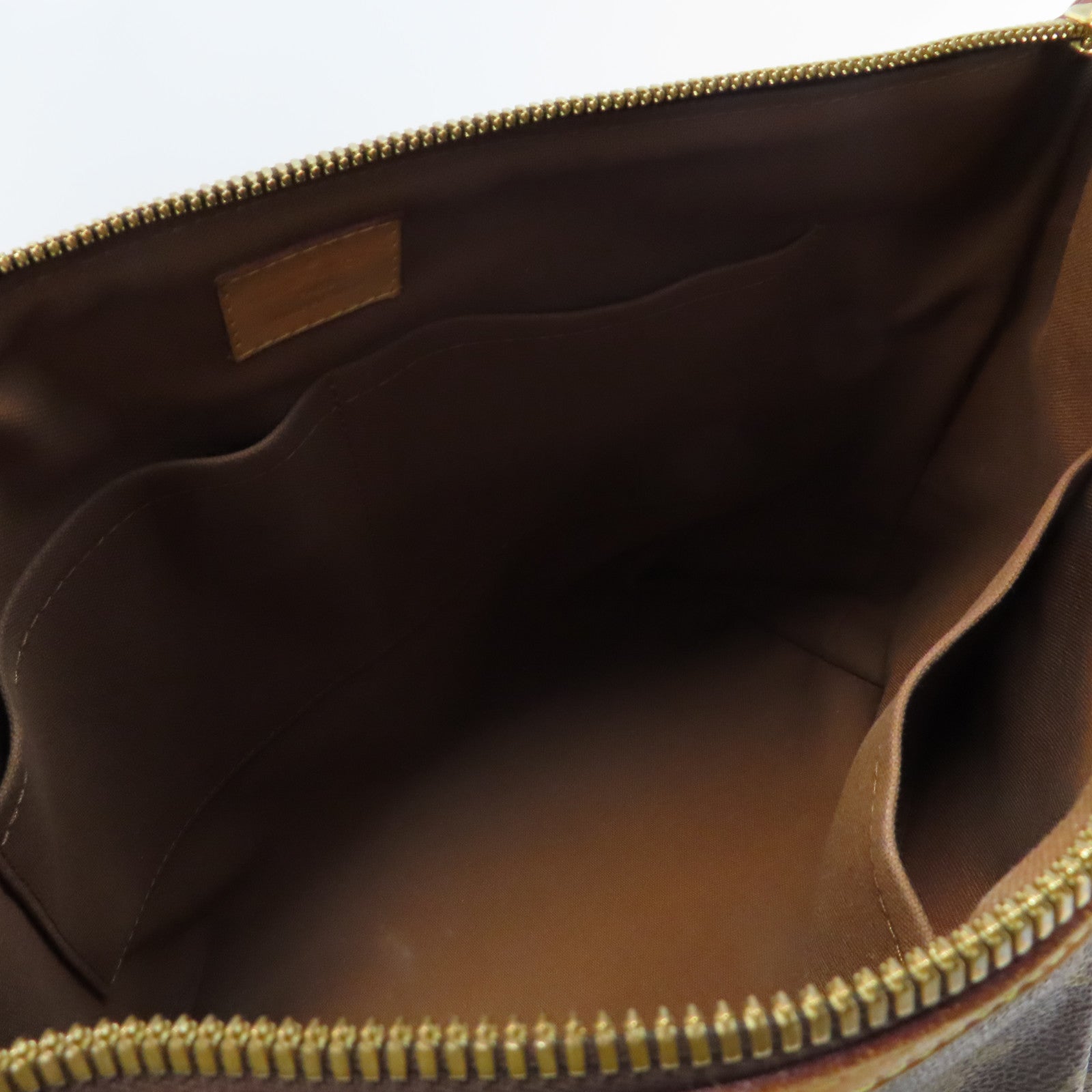 LOUIS VUITTON Monogram Palerma PM金扣手挽肩背兩用袋啡色