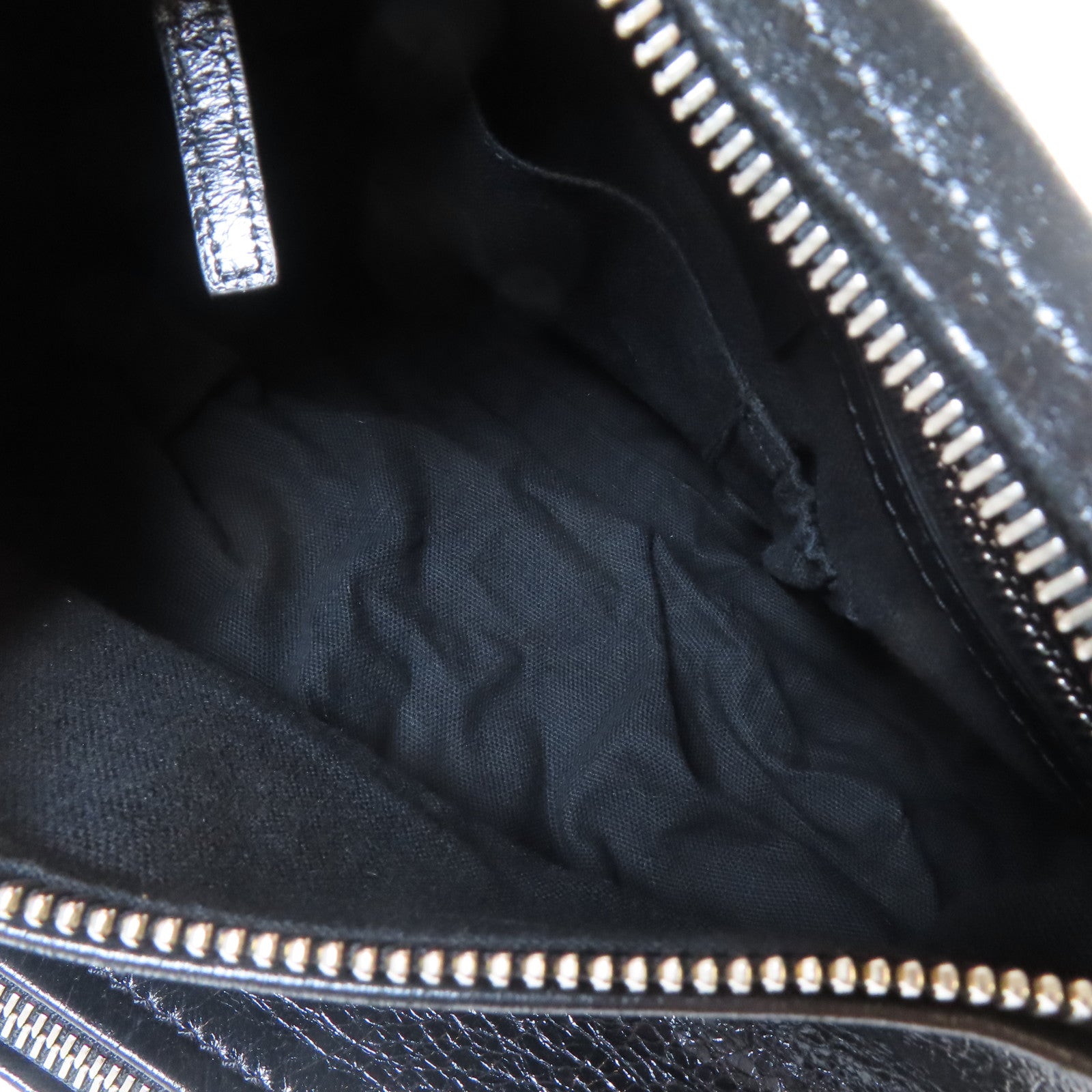 GIVENCHY 皮革Pandora銀扣手挽肩背兩用袋黑色