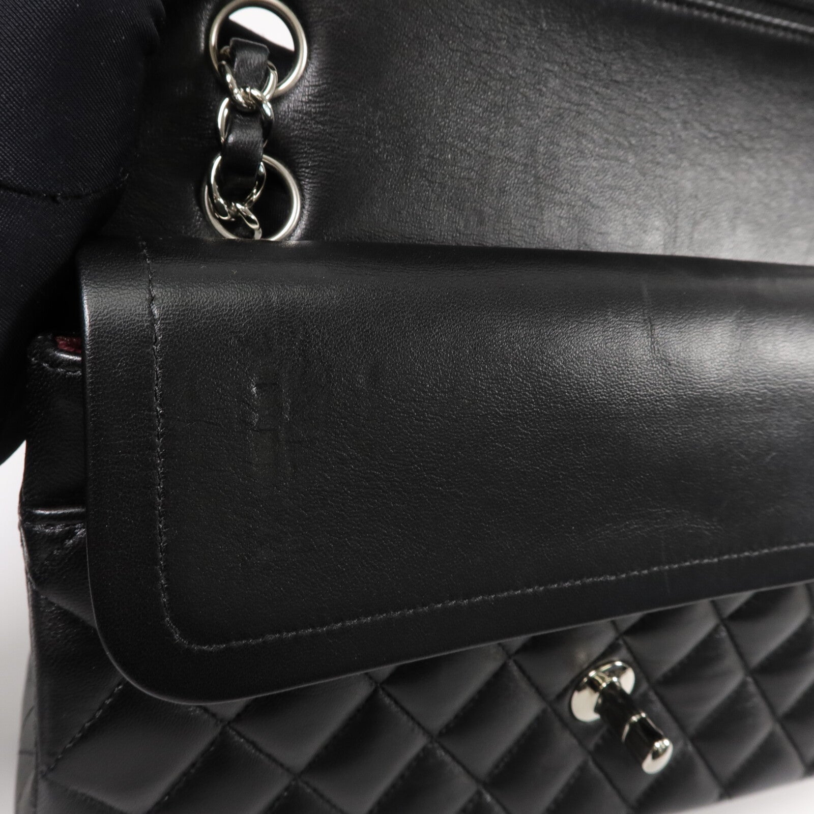 CHANEL 羊皮皮革Classic 25鏈帶肩背袋