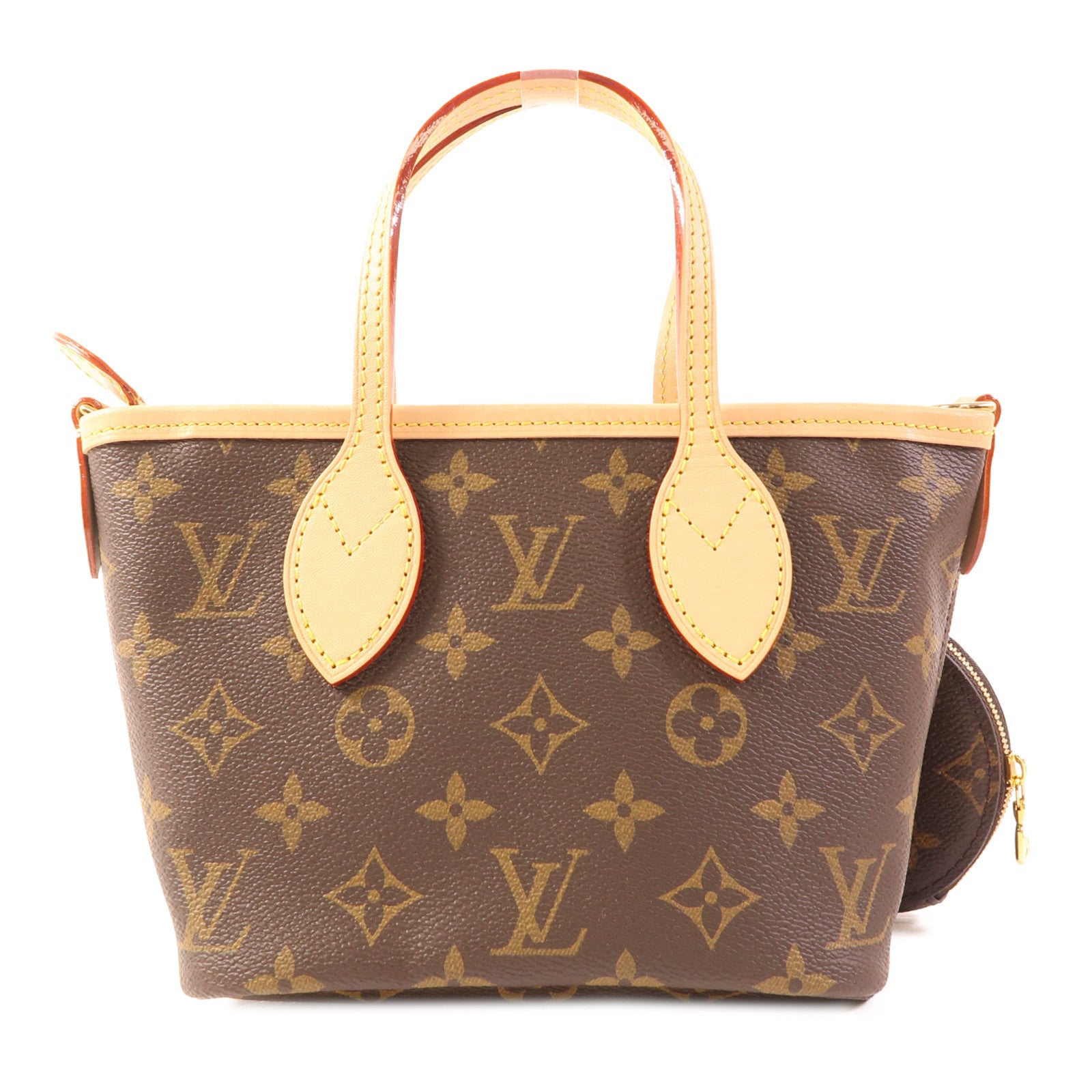 LOUIS VUITTON Monogram Neverfull BB金扣手挽肩背兩用袋