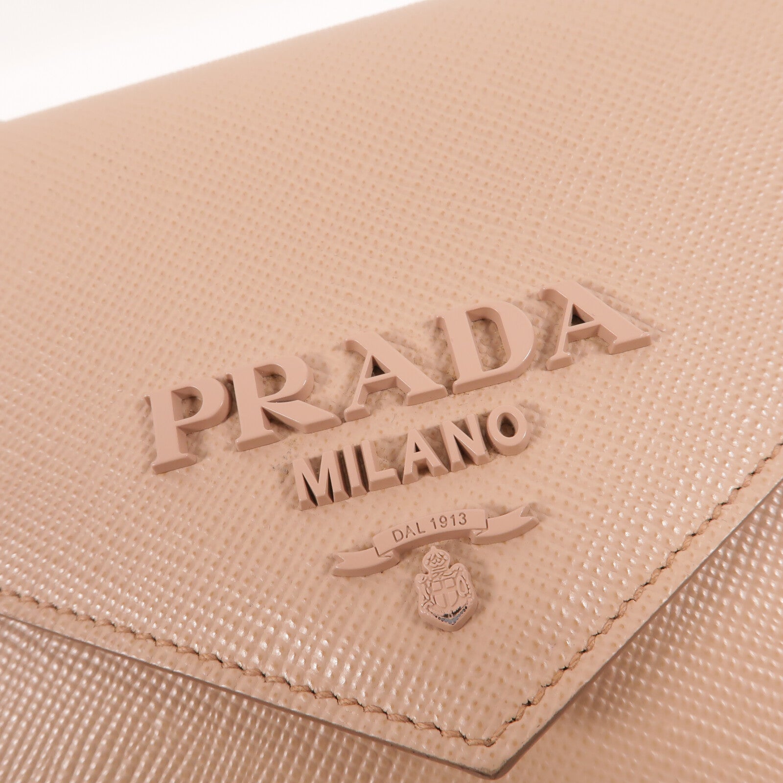 PRADA 牛皮皮革Chain Shoulder肩背袋