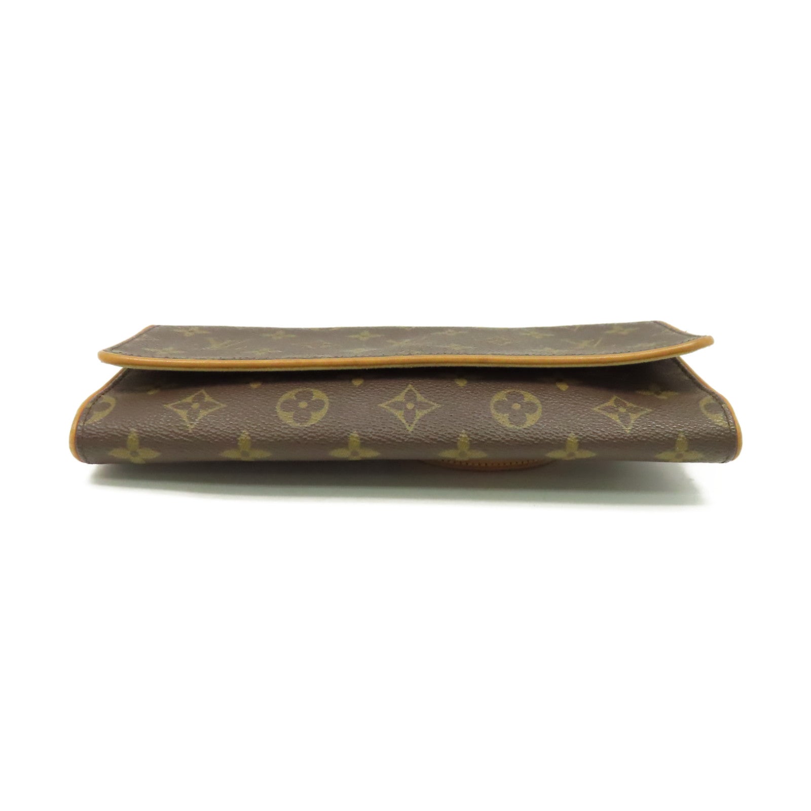 LOUIS VUITTON 【清倉大減價】Monogram Pochette Twin GM Shoulder Bag金扣肩背袋啡色