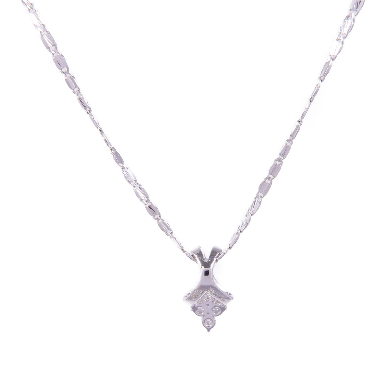 JEWELRY 18K白金Diamond Necklace鑽石項鍊