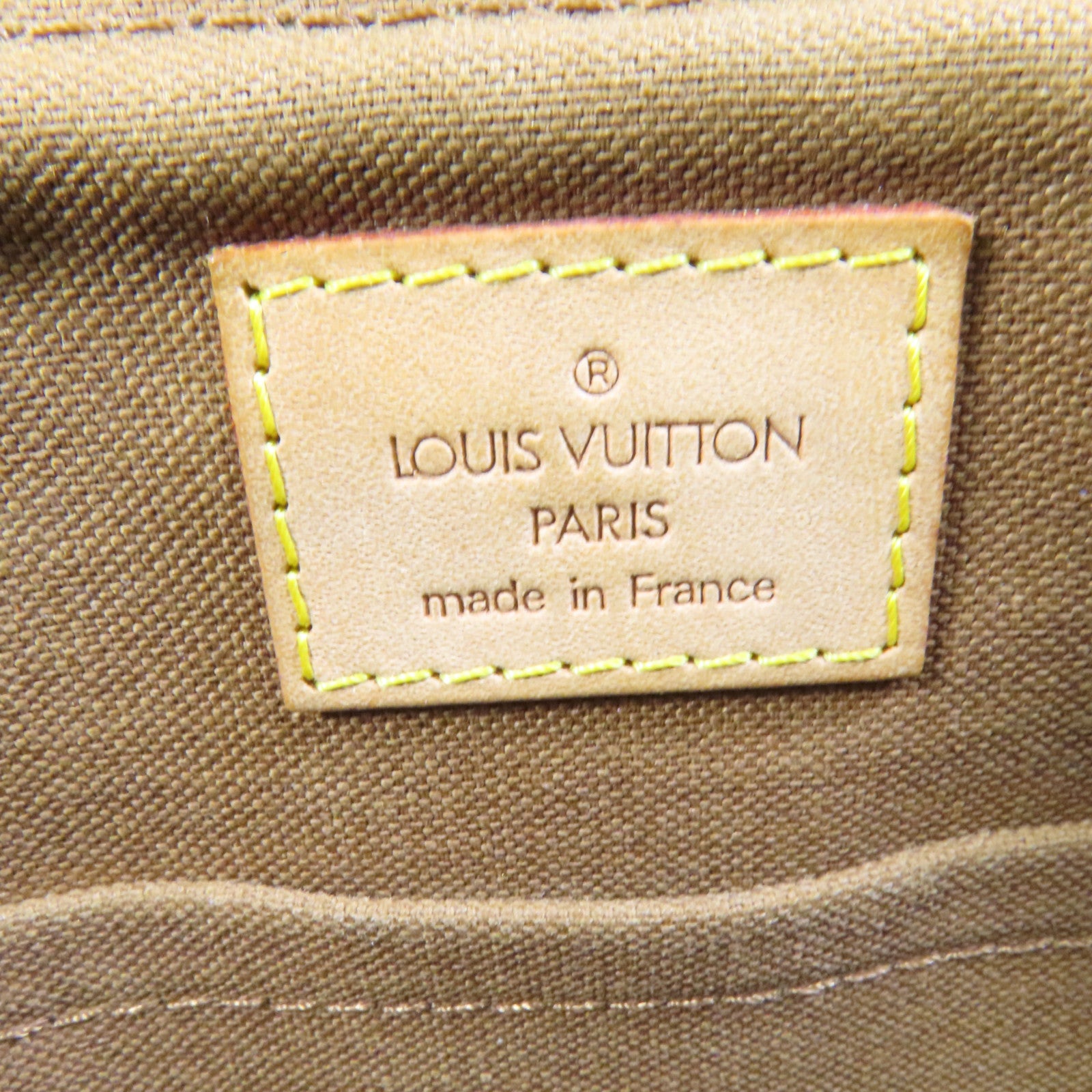 LOUIS VUITTON Monogram Palermo PM金扣手挽肩背兩用袋棕色